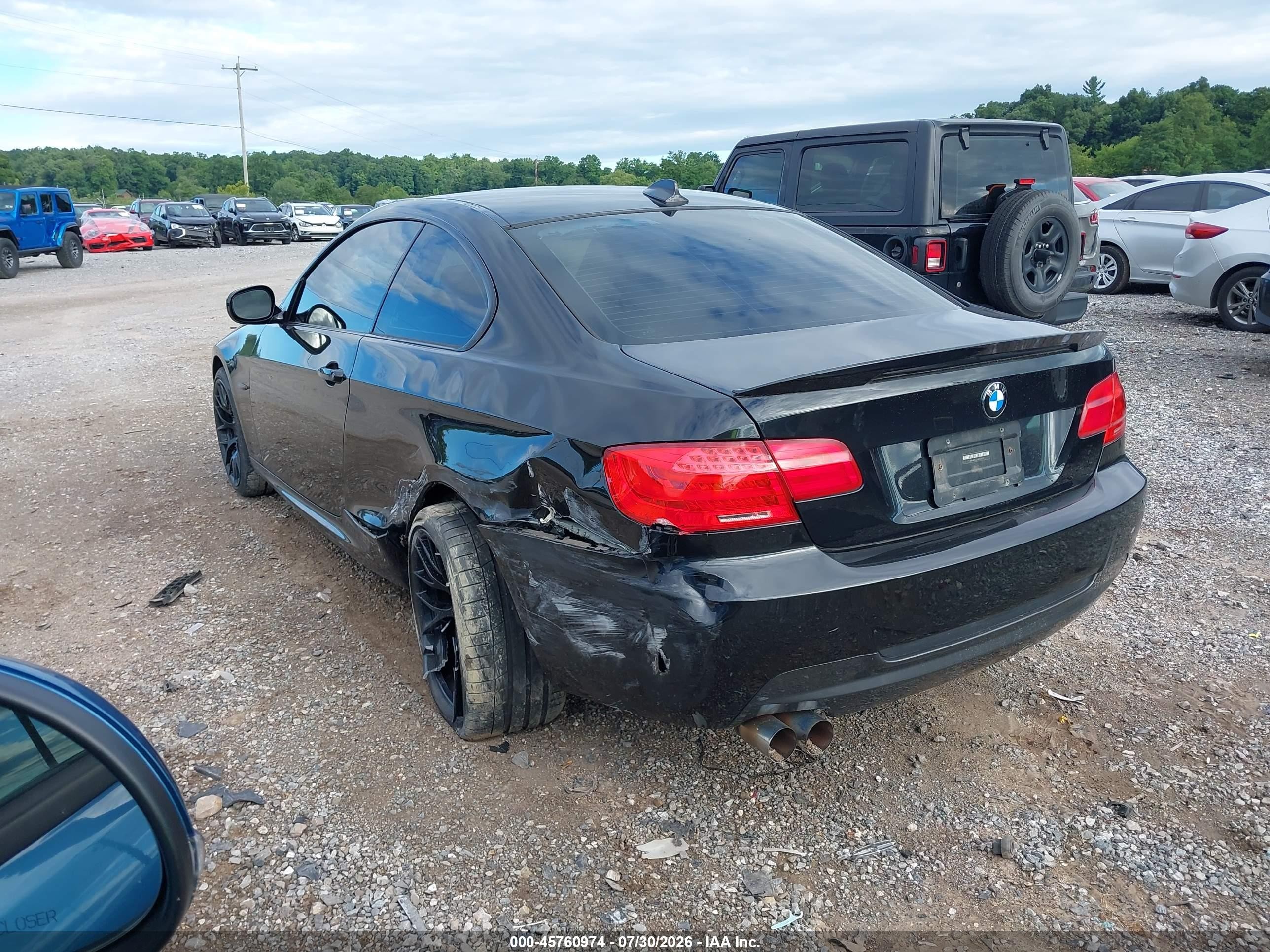 2011 Bmw 328 Xi Sulev Black vin: WBAKF5C51BE517659