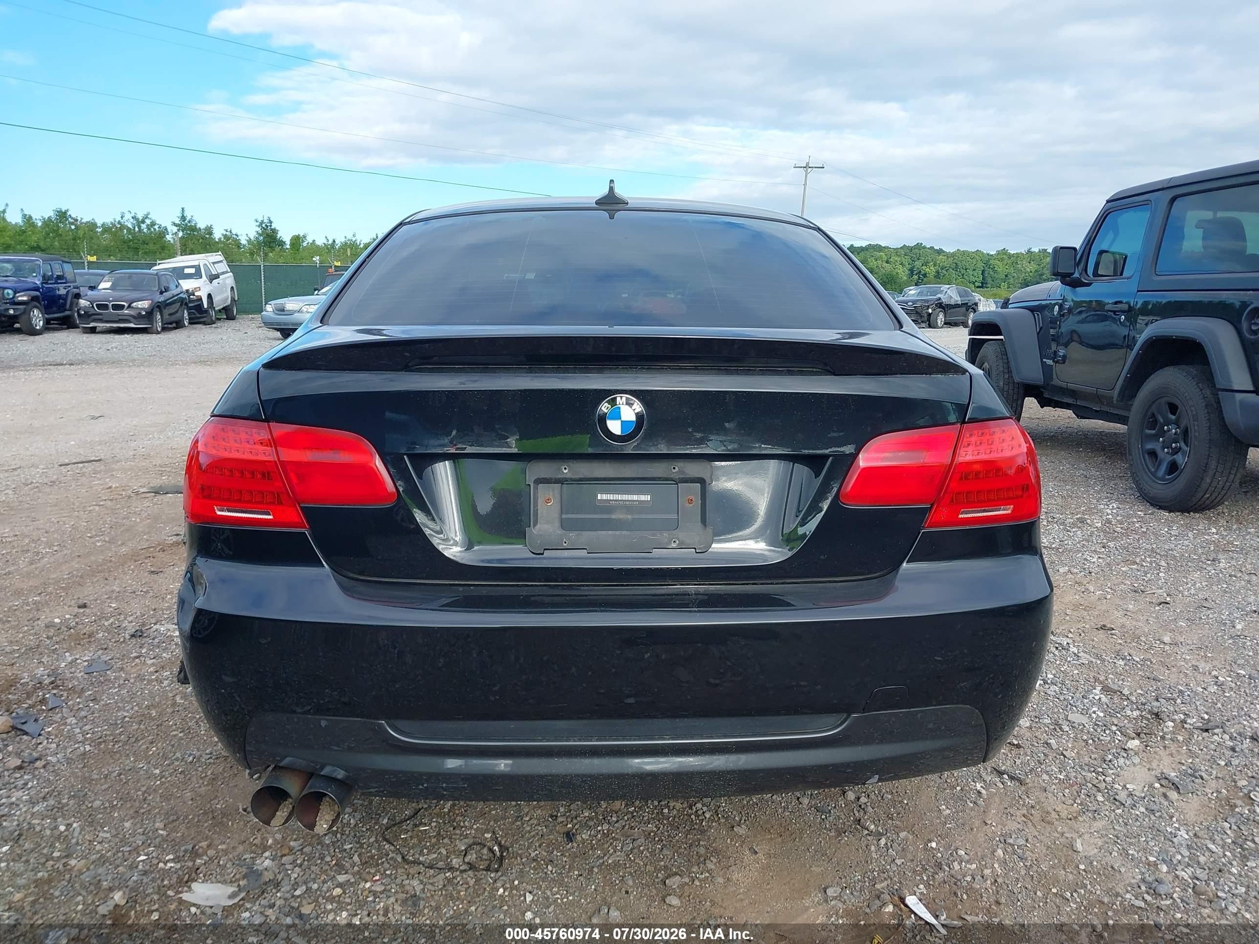 2011 Bmw 328 Xi Sulev Black vin: WBAKF5C51BE517659