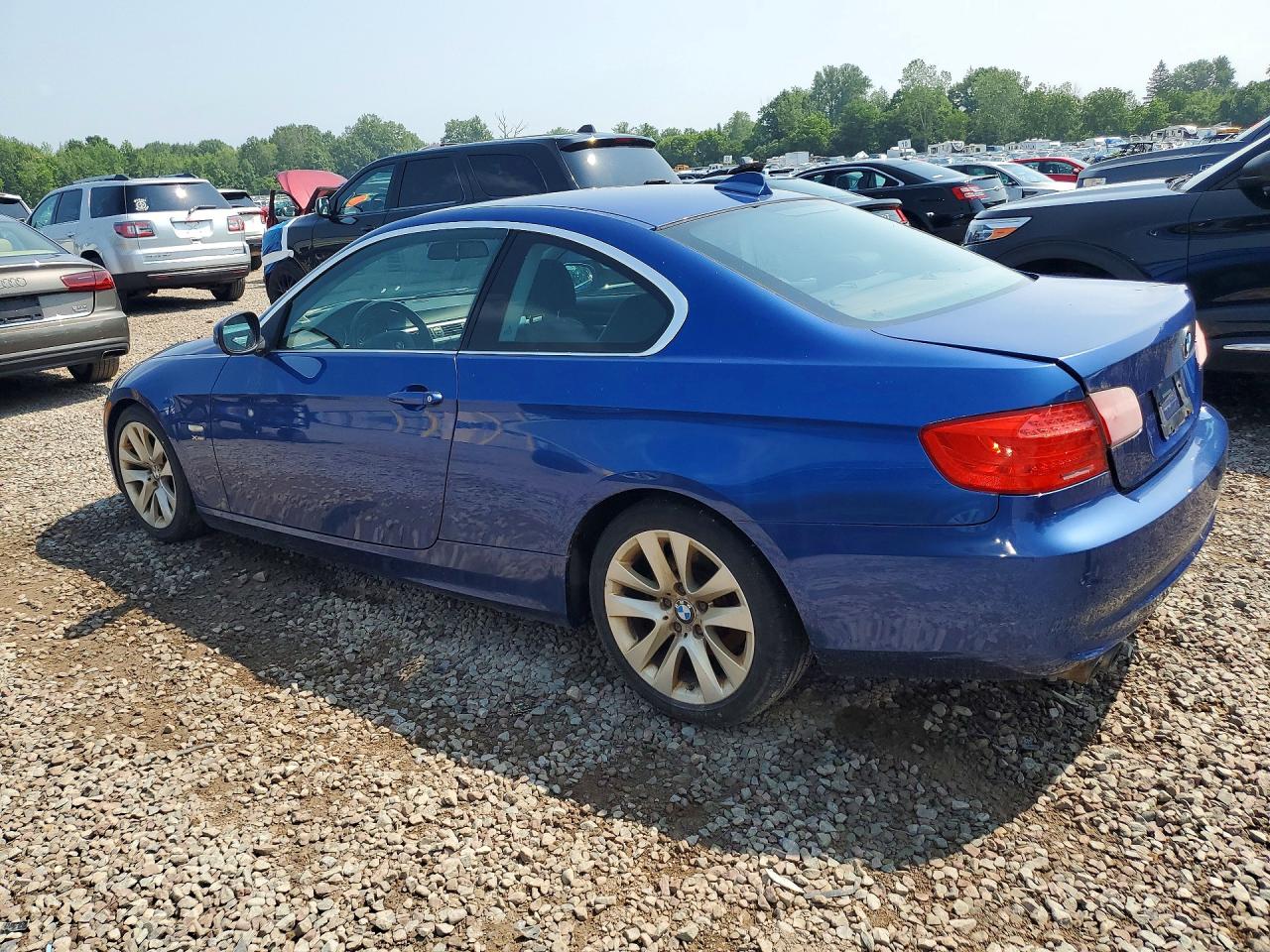 2011 Bmw 328 Xi Sulev Blue vin: WBAKF5C51BE586884