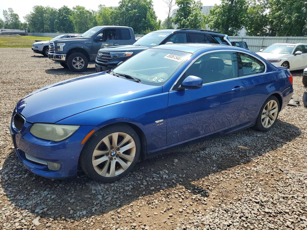 2011 Bmw 328 Xi Sulev Blue vin: WBAKF5C51BE586884