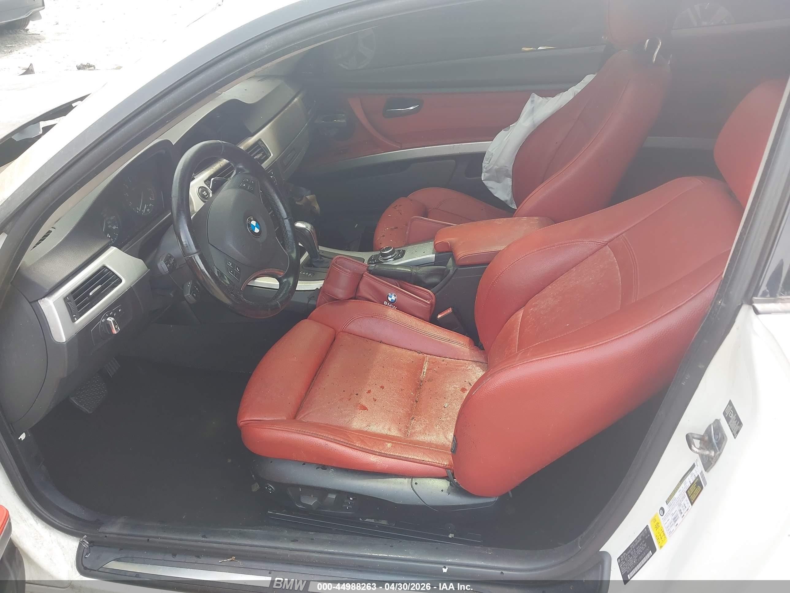 2011 Bmw 328i Xdrive White vin: WBAKF5C51BE587257