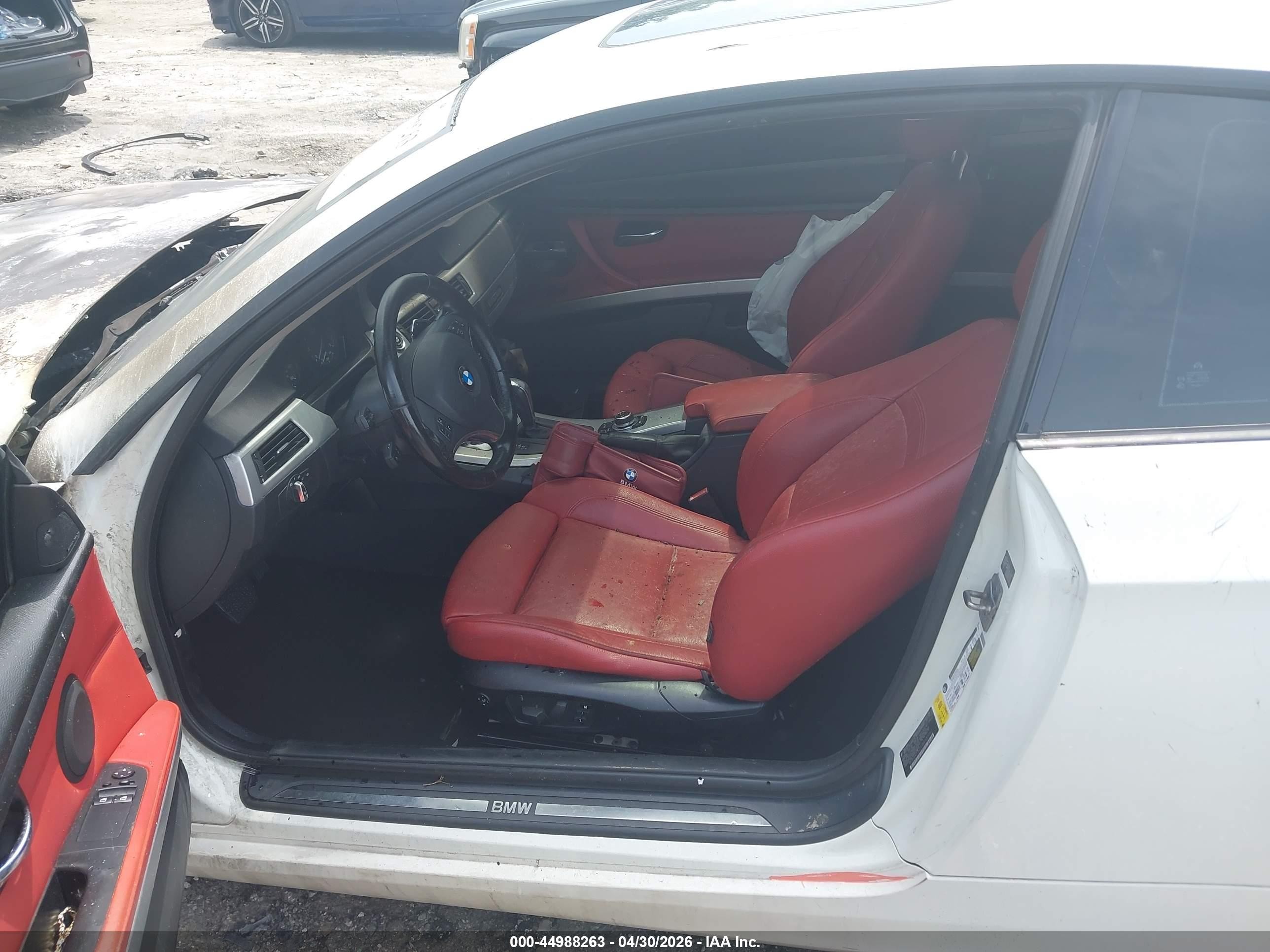 2011 Bmw 328i Xdrive White vin: WBAKF5C51BE587257