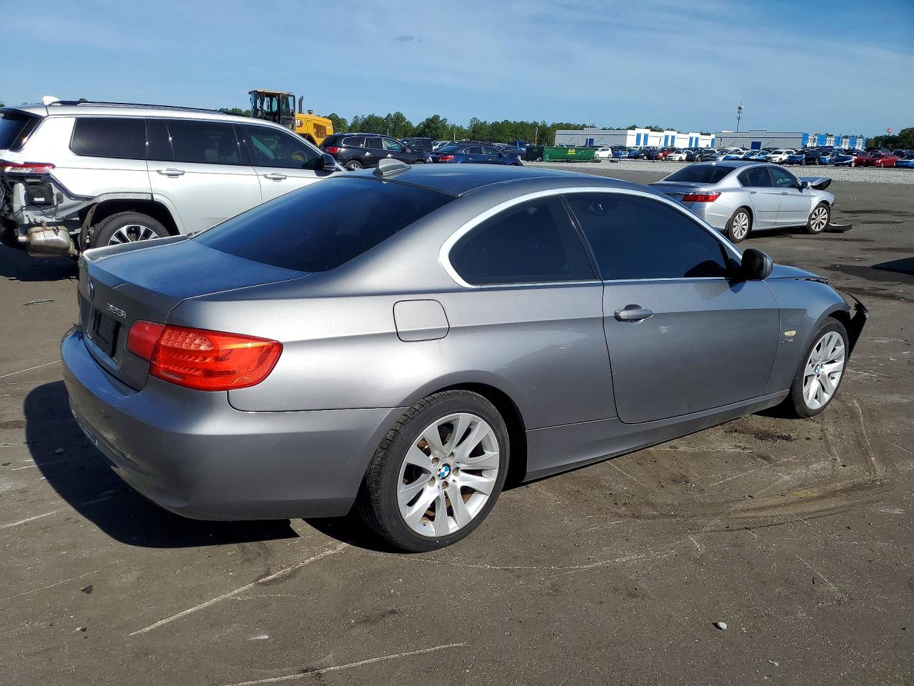 2011 Bmw 328 Xi Sulev Gray vin: WBAKF5C52BE586974
