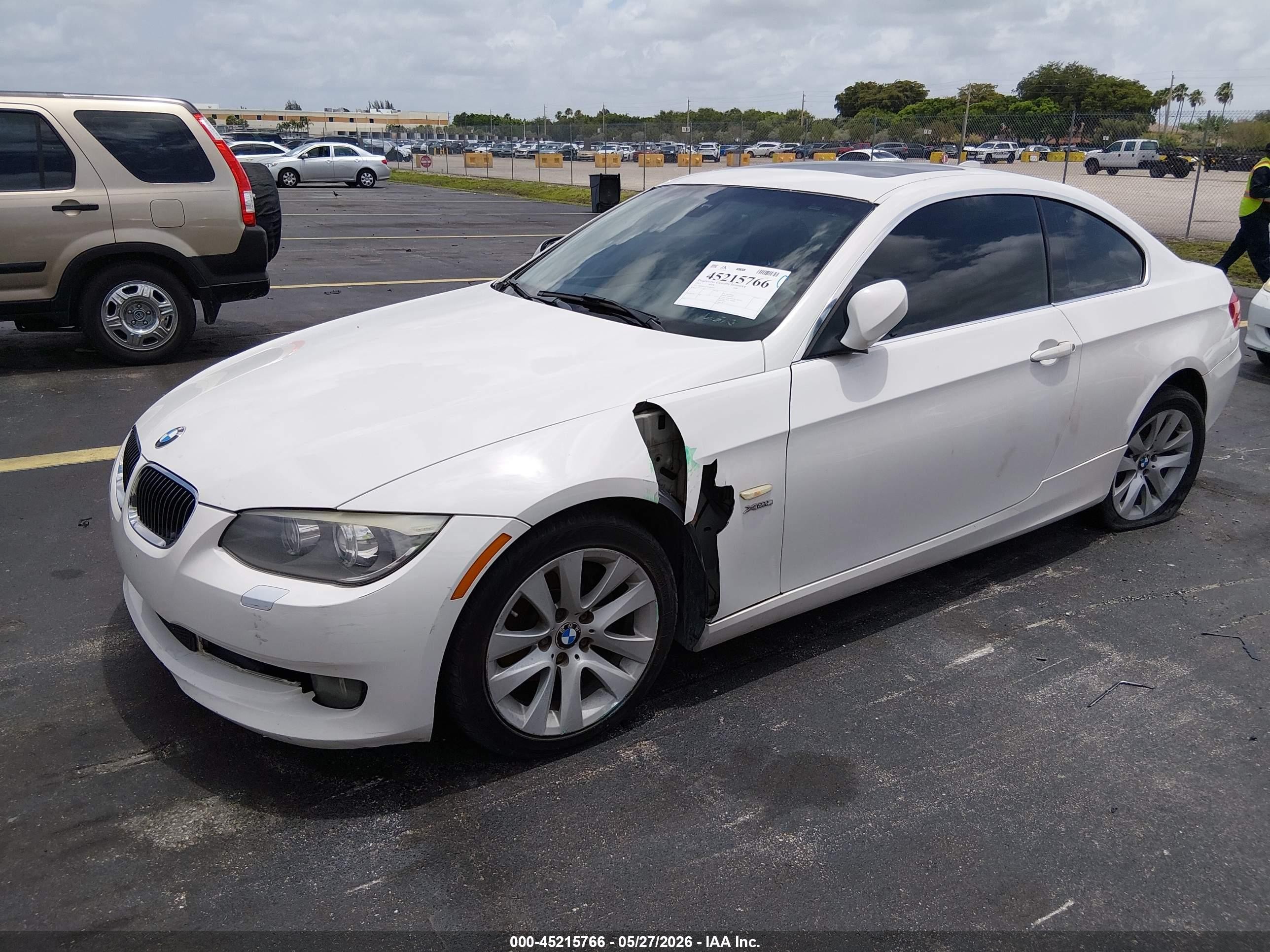 2012 Bmw 328i Xdrive White vin: WBAKF5C52CE656684
