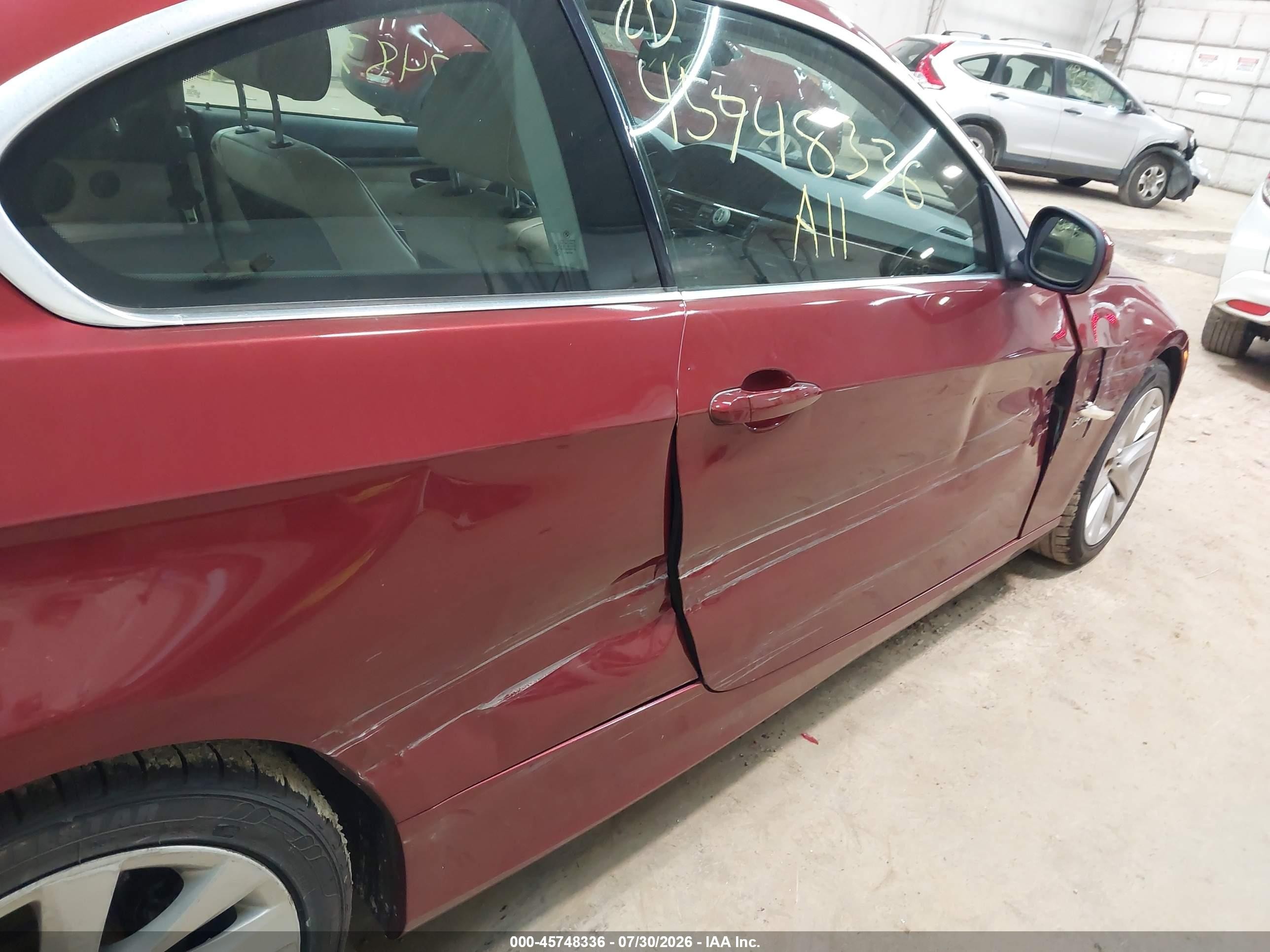 2011 Bmw 328i Xdrive Red vin: WBAKF5C54BE586961