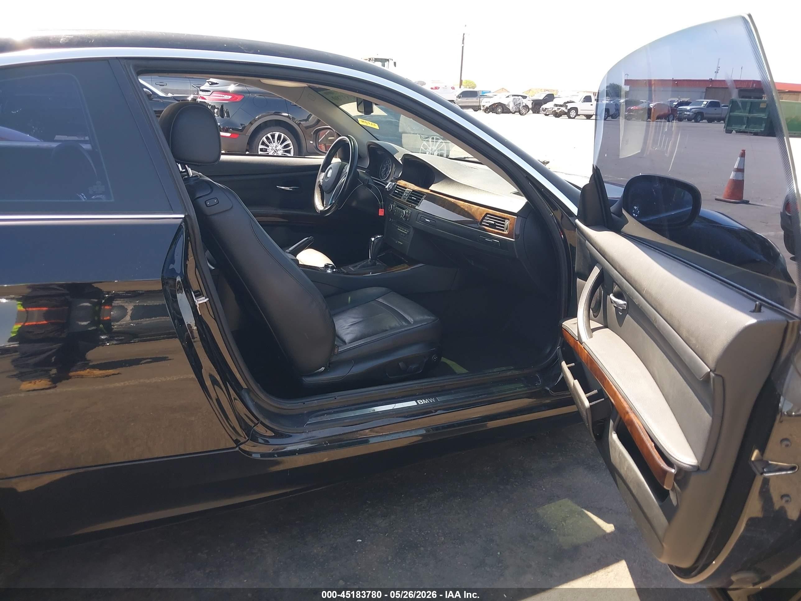 2011 Bmw 328i Xdrive Black vin: WBAKF5C55BE395906
