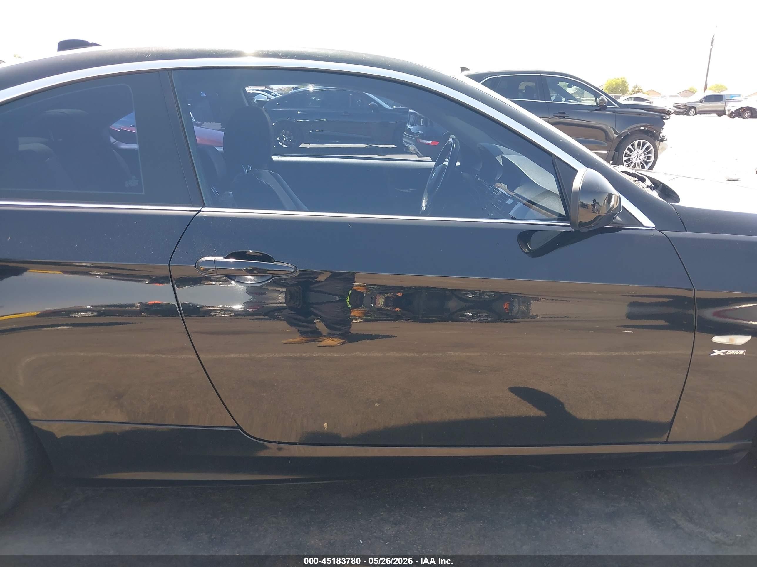 2011 Bmw 328i Xdrive Black vin: WBAKF5C55BE395906