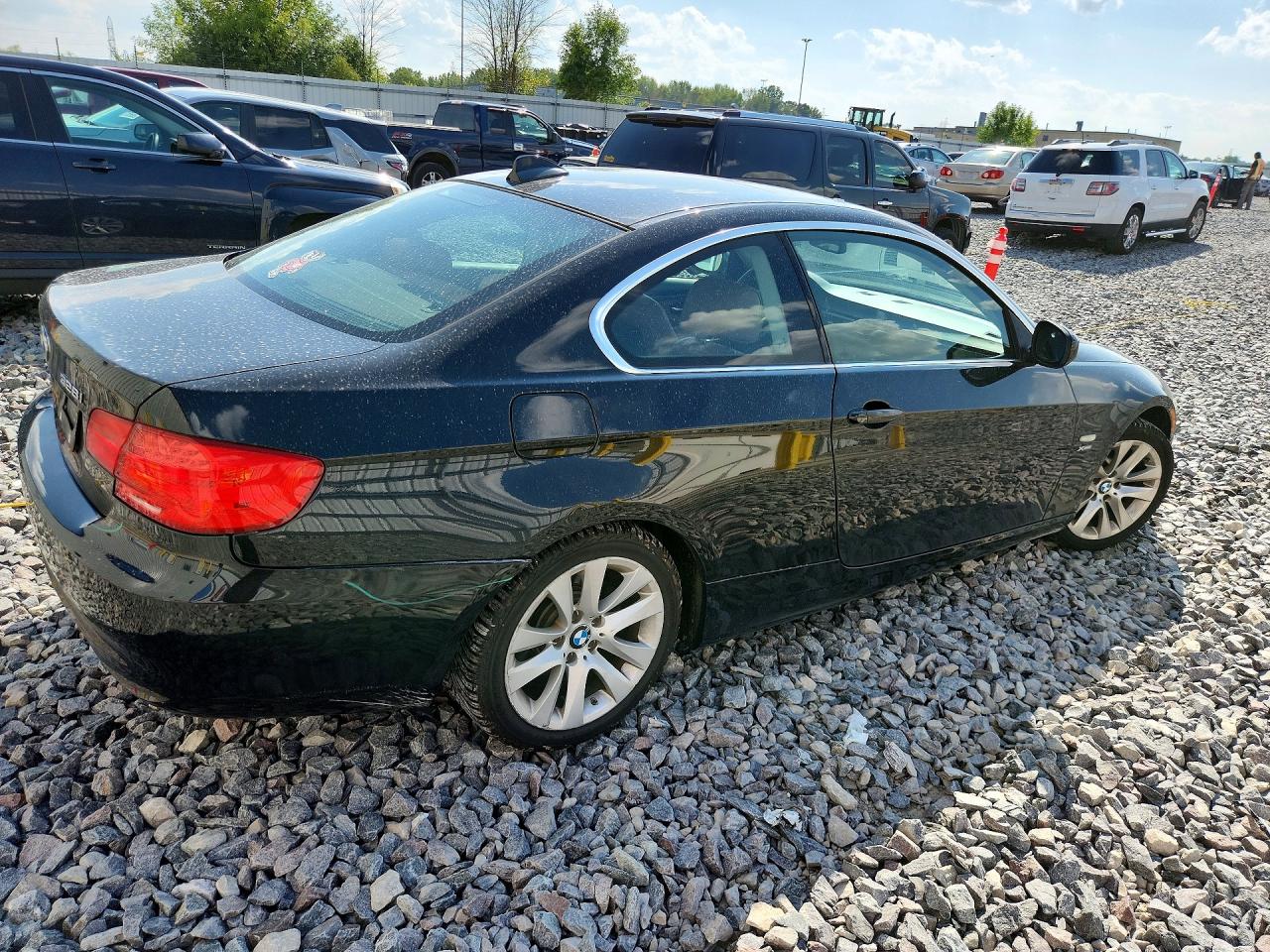2011 Bmw 328 Xi Sulev Черный vin: WBAKF5C56BE395767