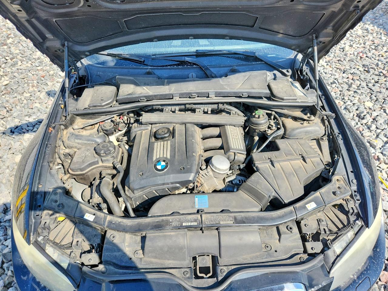 2011 Bmw 328 Xi Sulev Черный vin: WBAKF5C56BE395767