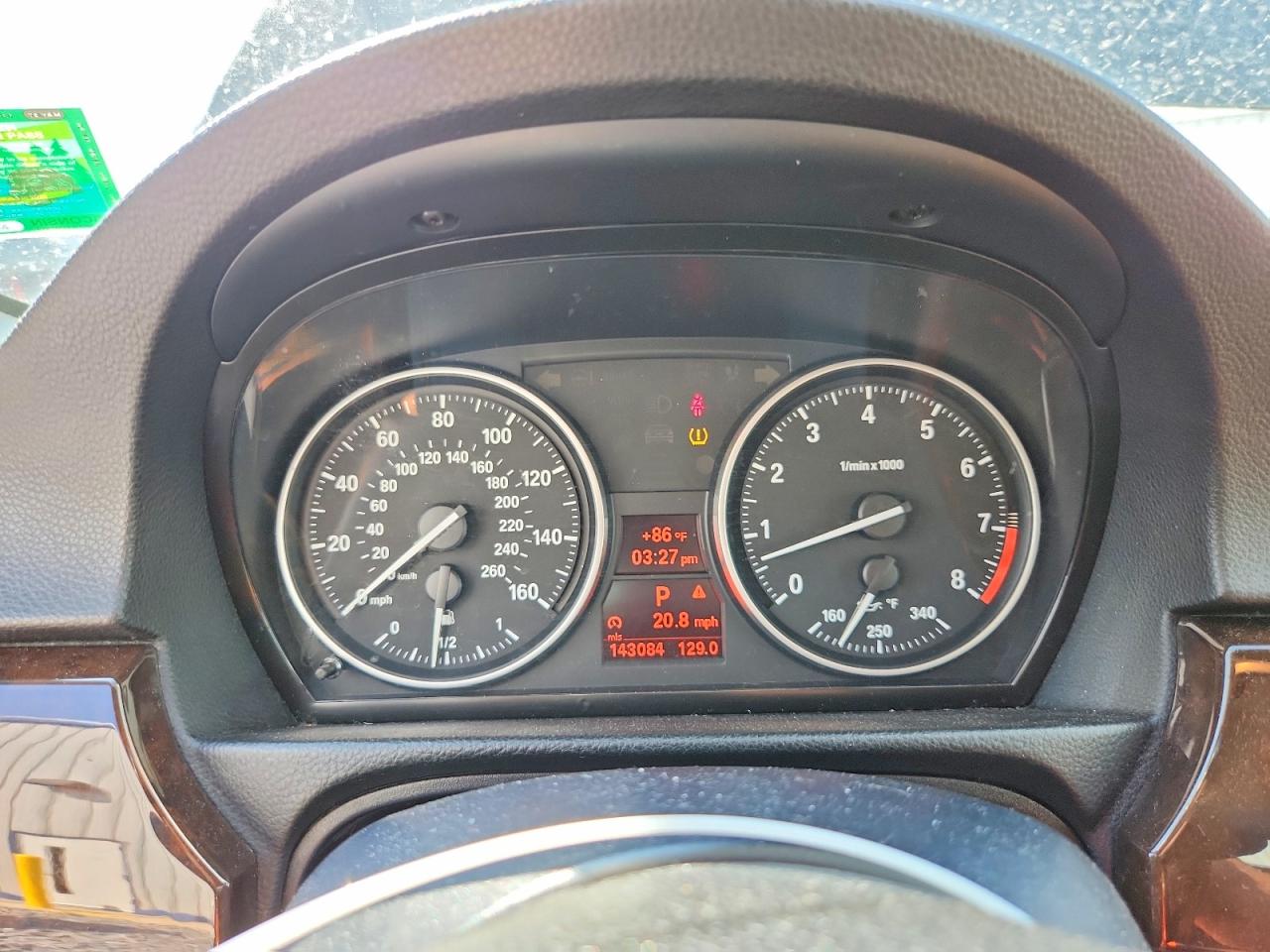2011 Bmw 328 Xi Sulev Черный vin: WBAKF5C56BE395767