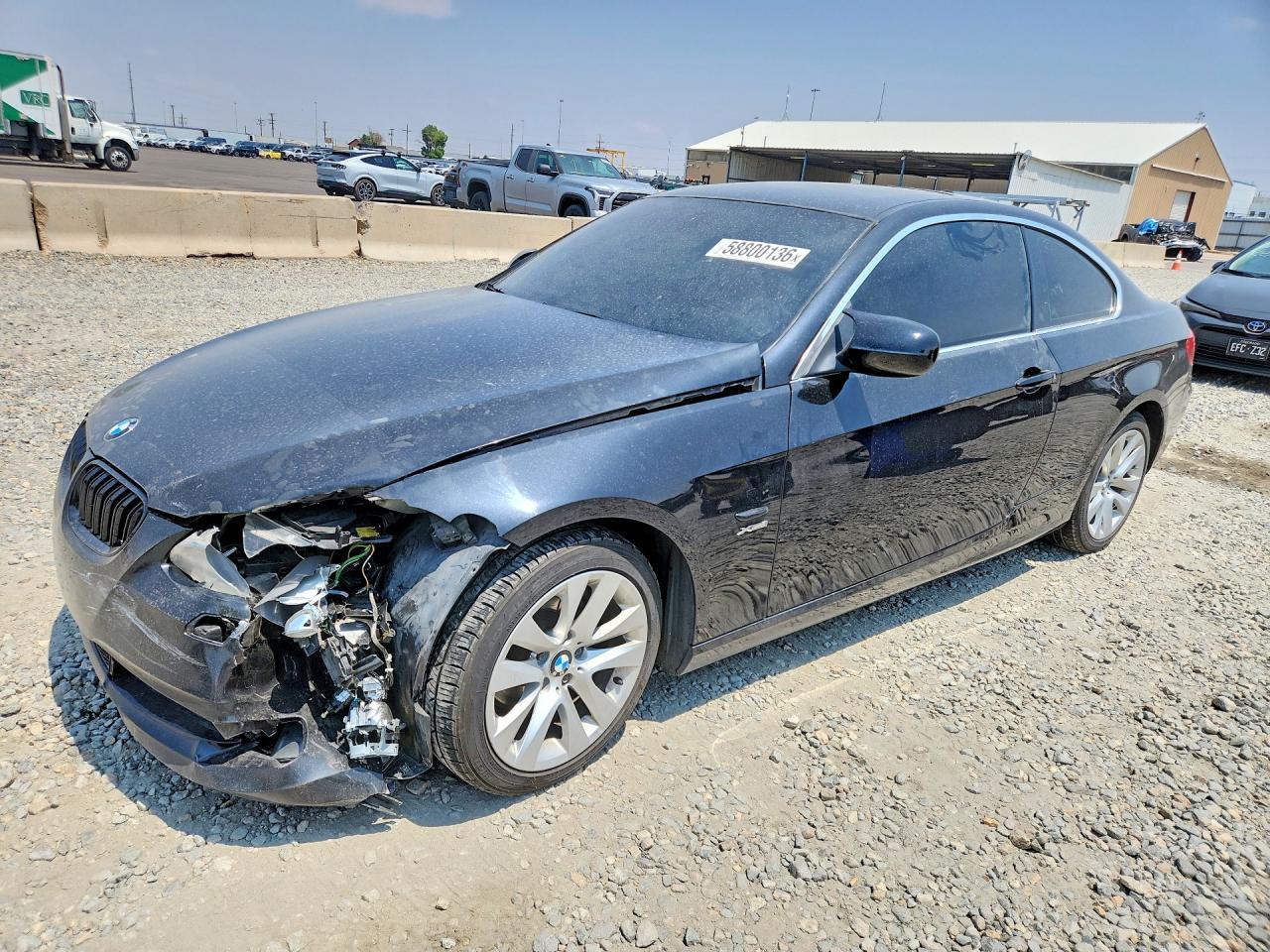 2013 Bmw 328 Xi Sulev Black vin: WBAKF5C56DE657841