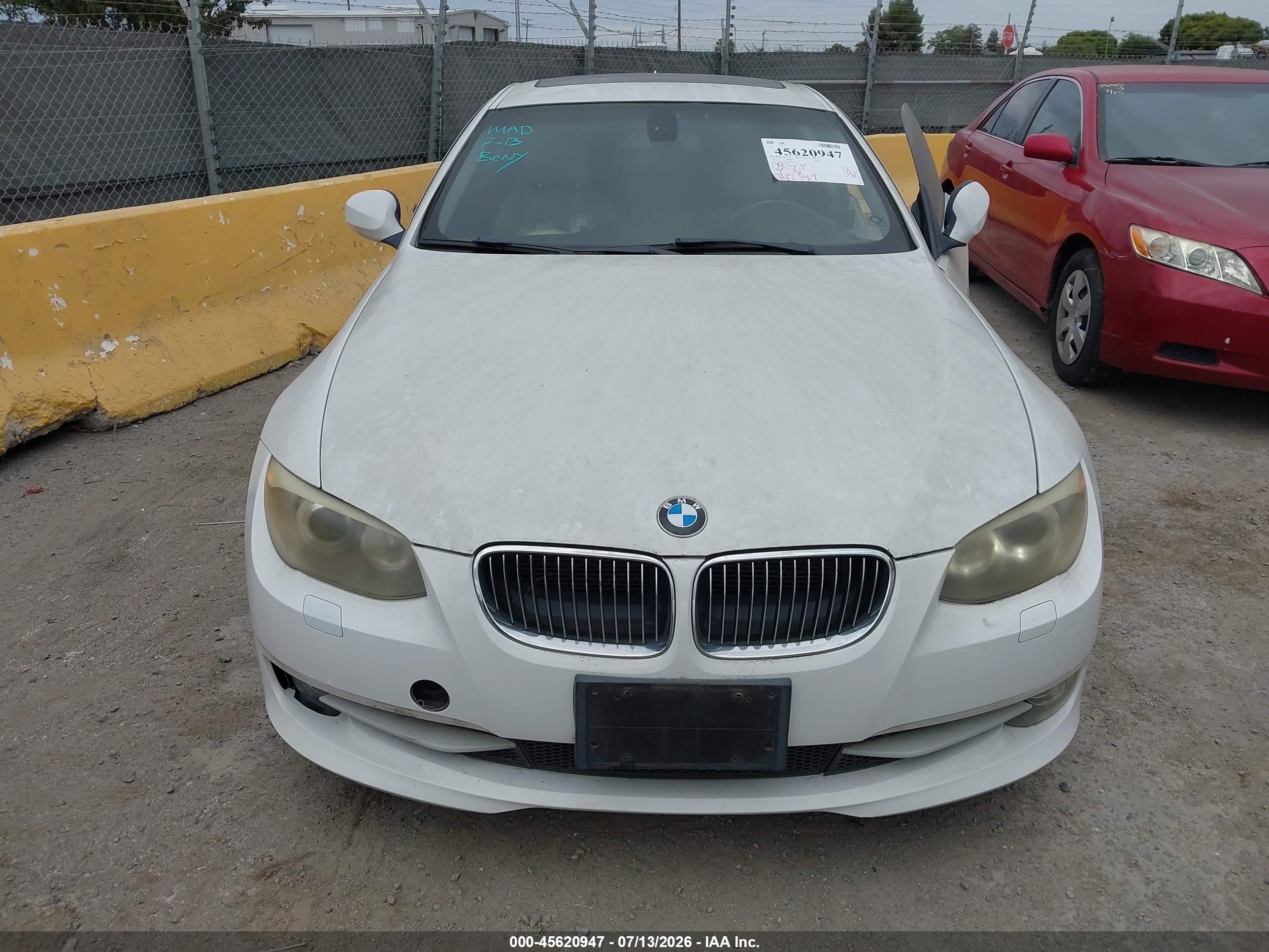 2011 Bmw 328i Xdrive White vin: WBAKF5C57BE586629