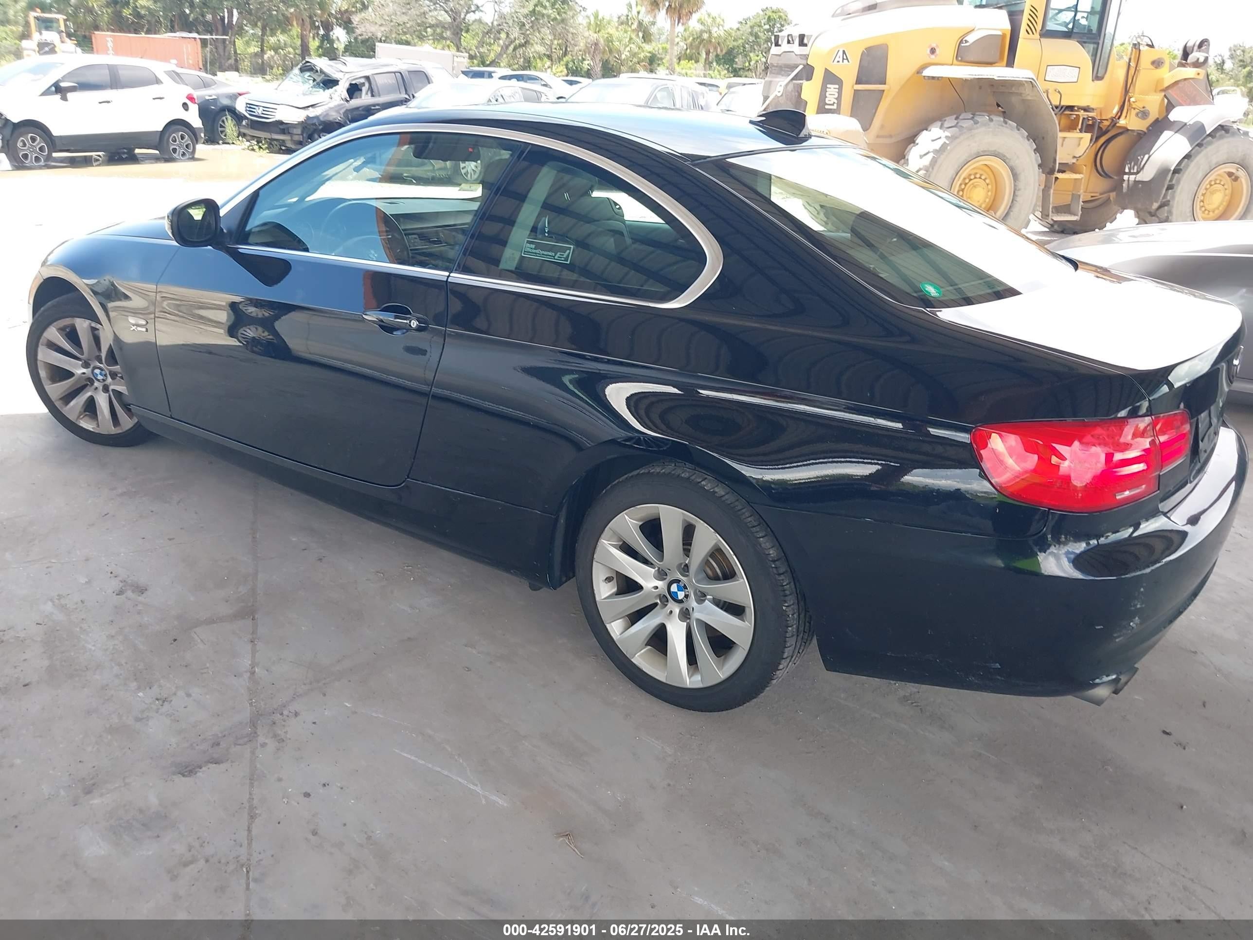 2011 Bmw 328i Xdrive Black vin: WBAKF5C58BE395544