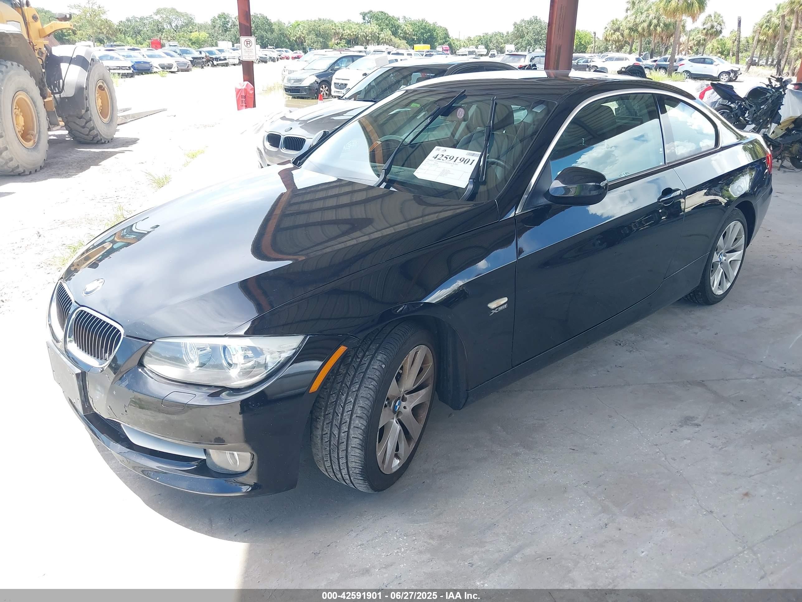 2011 Bmw 328i Xdrive Black vin: WBAKF5C58BE395544