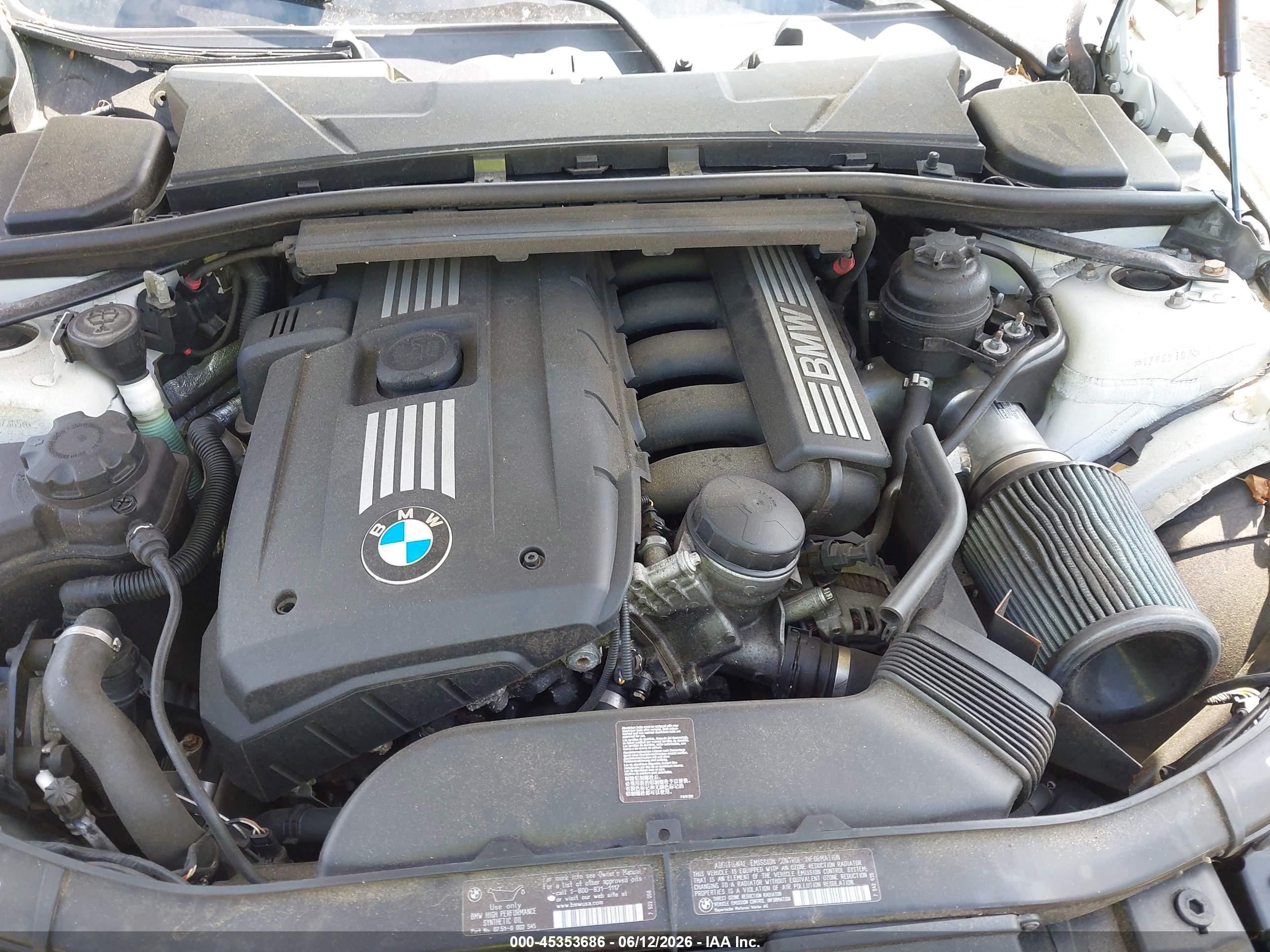 2012 Bmw 328i Xdrive White vin: WBAKF5C58CE657385