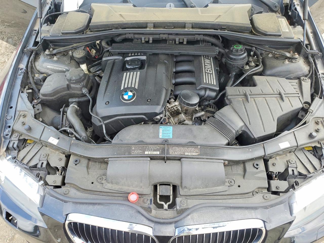 2011 Bmw 328 Xi Sulev Black vin: WBAKF5C59BE586311