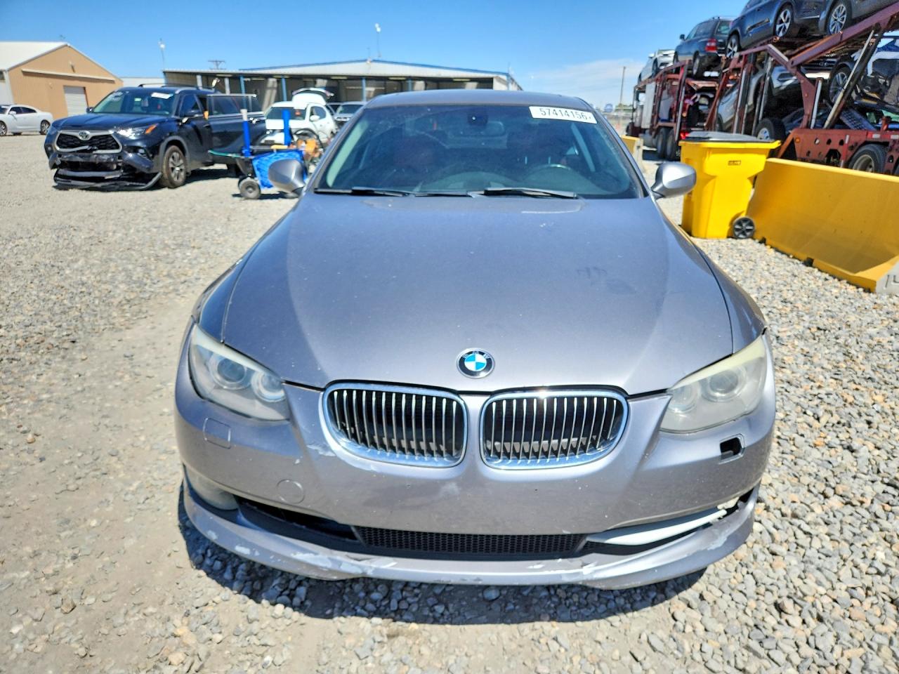 2012 Bmw 328 Xi Sulev Gray vin: WBAKF5C59CE656617
