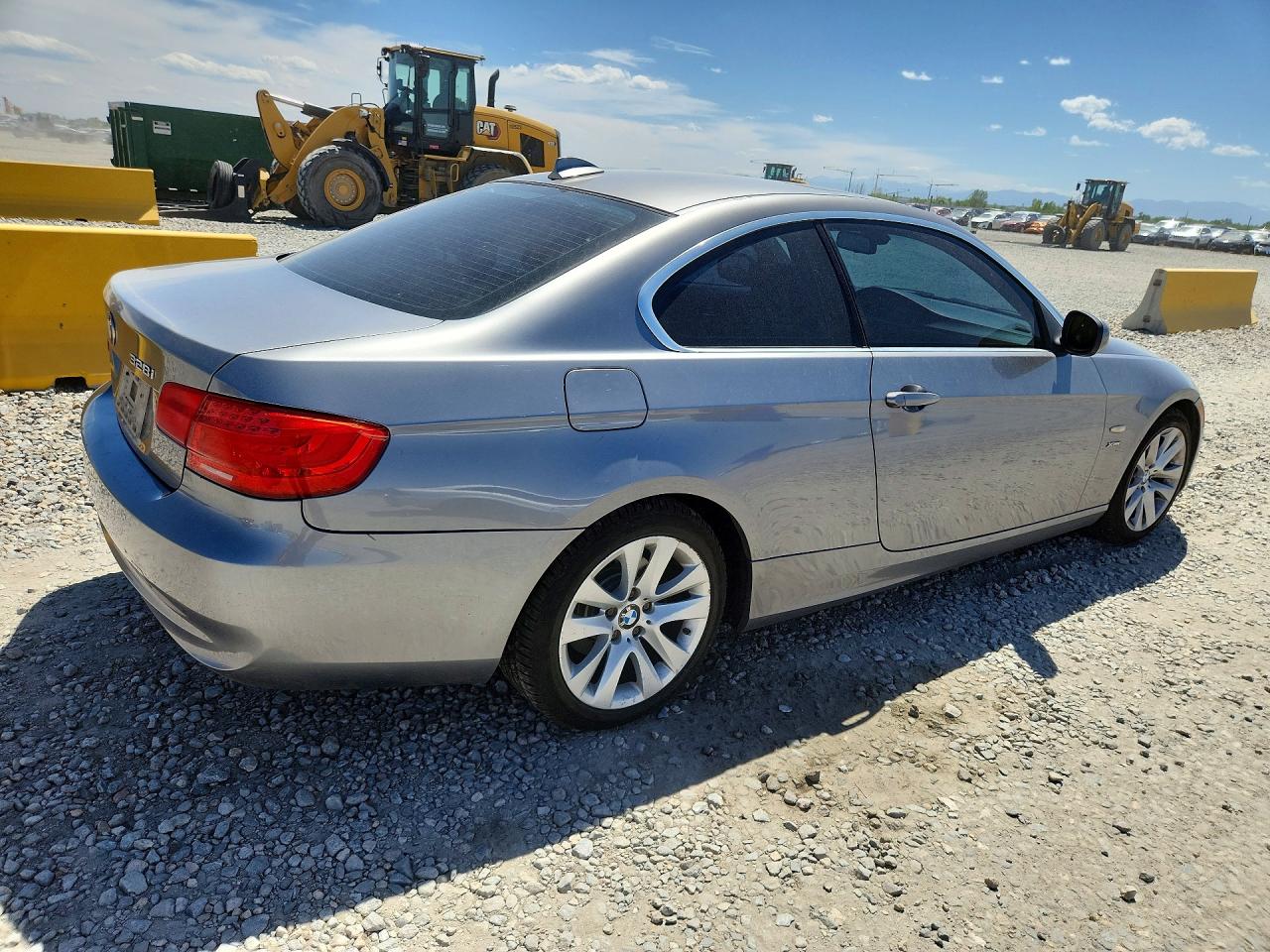 2012 Bmw 328 Xi Sulev Gray vin: WBAKF5C59CE656617