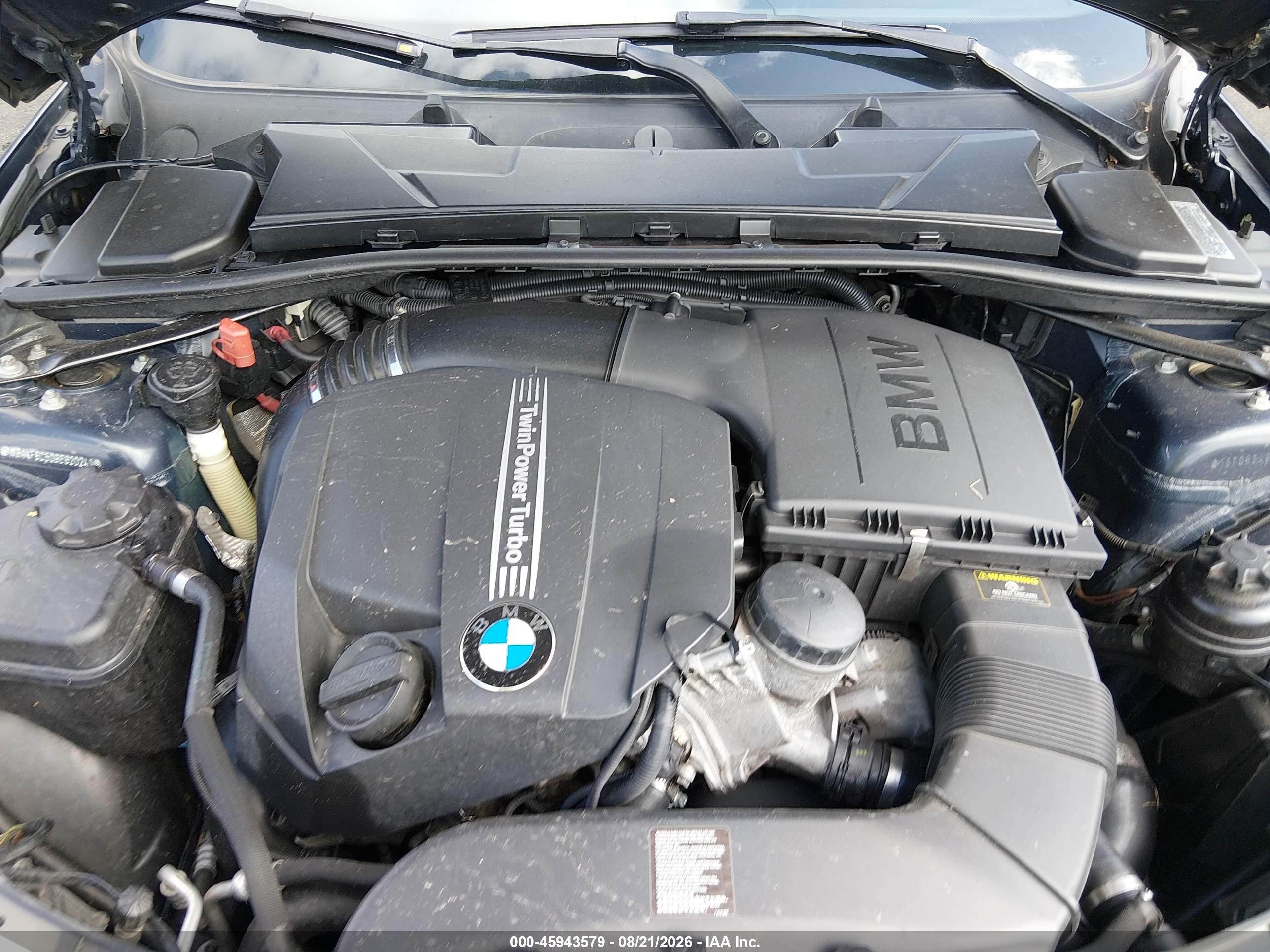 2011 Bmw 335i Xdrive Blue vin: WBAKF9C50BE620241