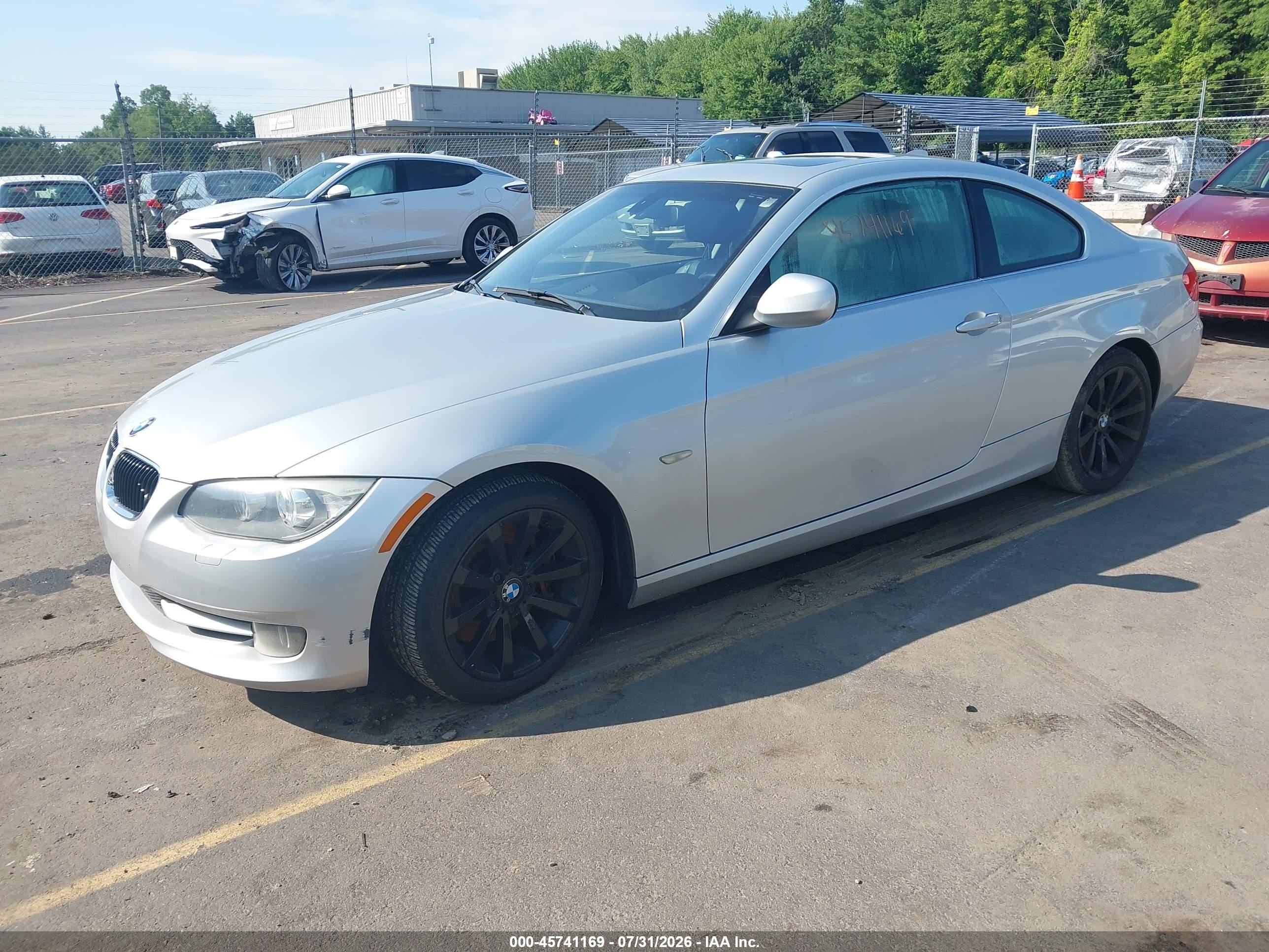 2013 Bmw 335i Xdrive Silver vin: WBAKF9C53DE859964