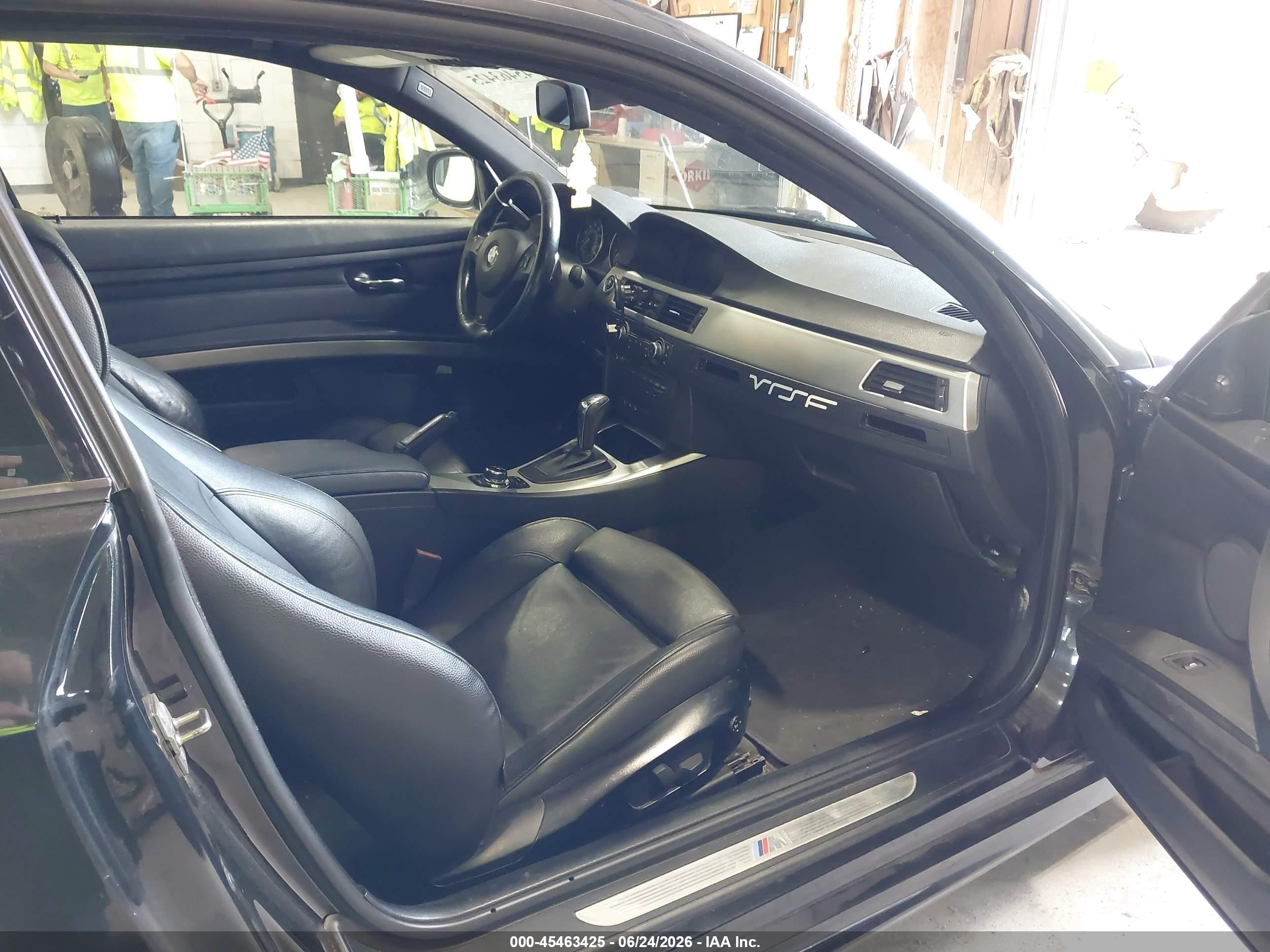 2012 Bmw 335i Xdrive Black vin: WBAKF9C54CE859034