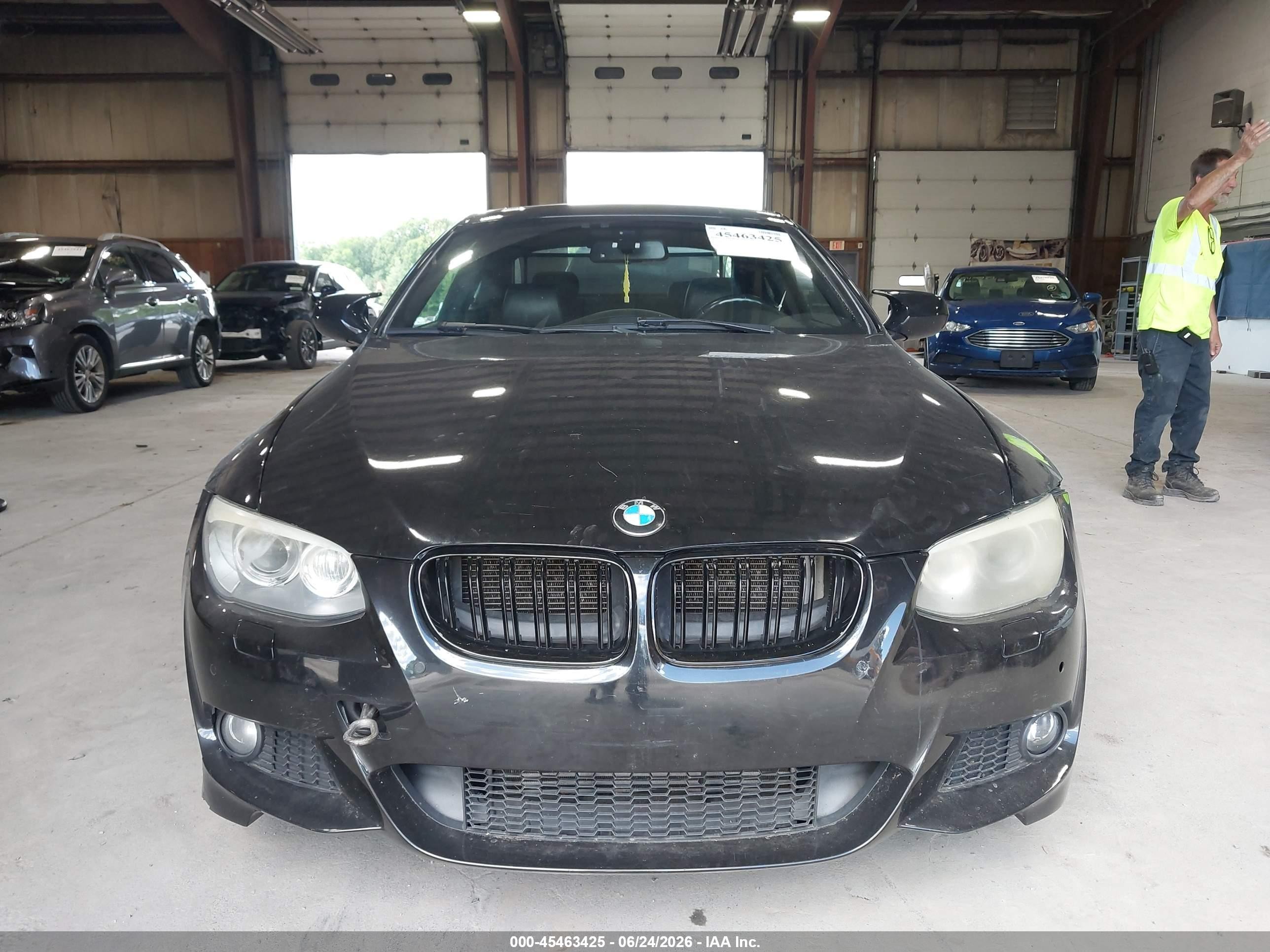 2012 Bmw 335i Xdrive Black vin: WBAKF9C54CE859034