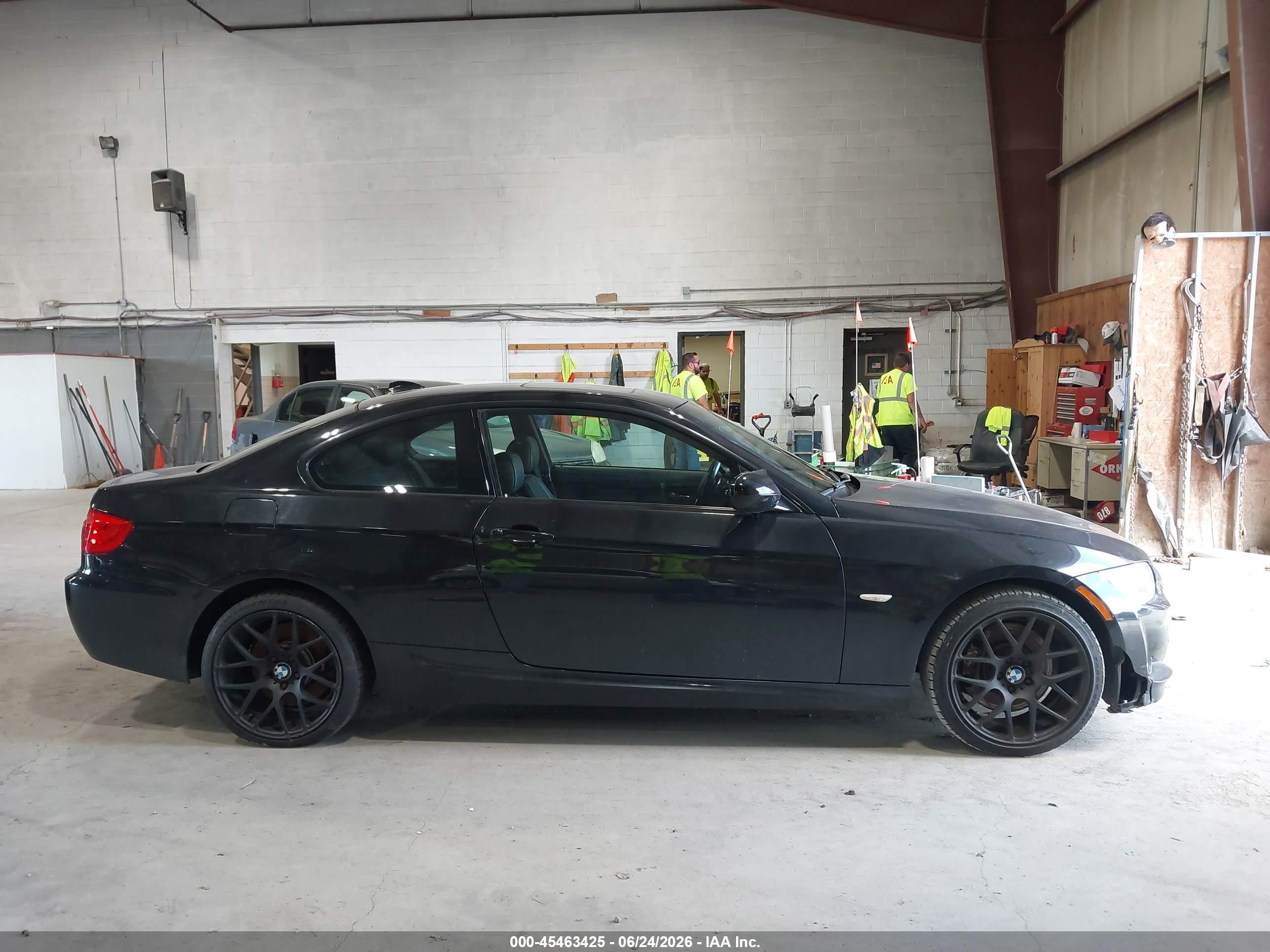 2012 Bmw 335i Xdrive Black vin: WBAKF9C54CE859034