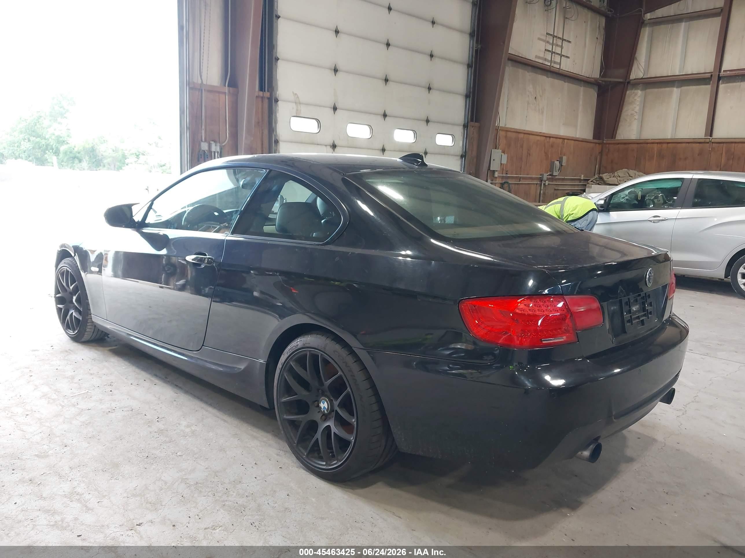 2012 Bmw 335i Xdrive Black vin: WBAKF9C54CE859034