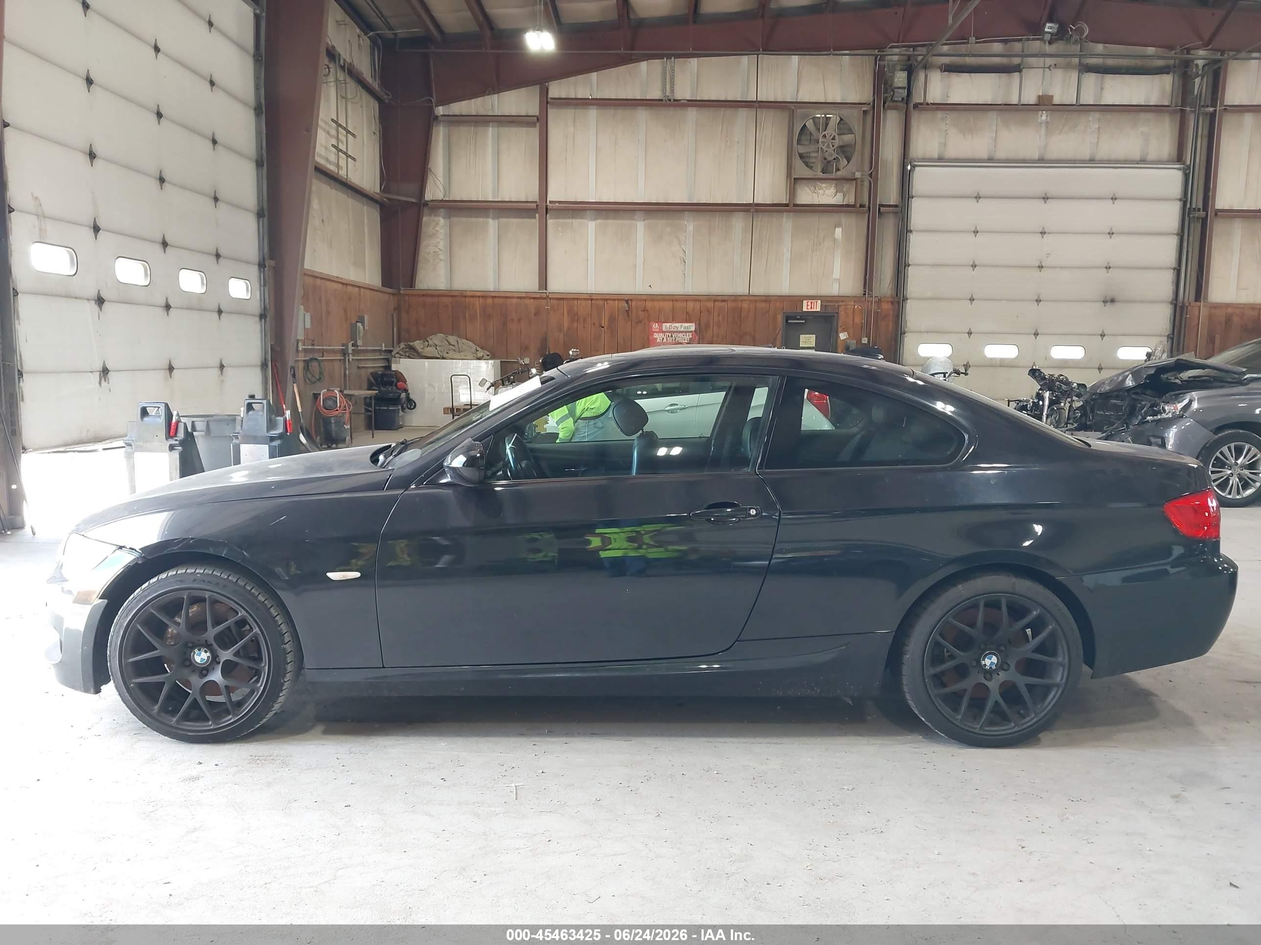 2012 Bmw 335i Xdrive Black vin: WBAKF9C54CE859034