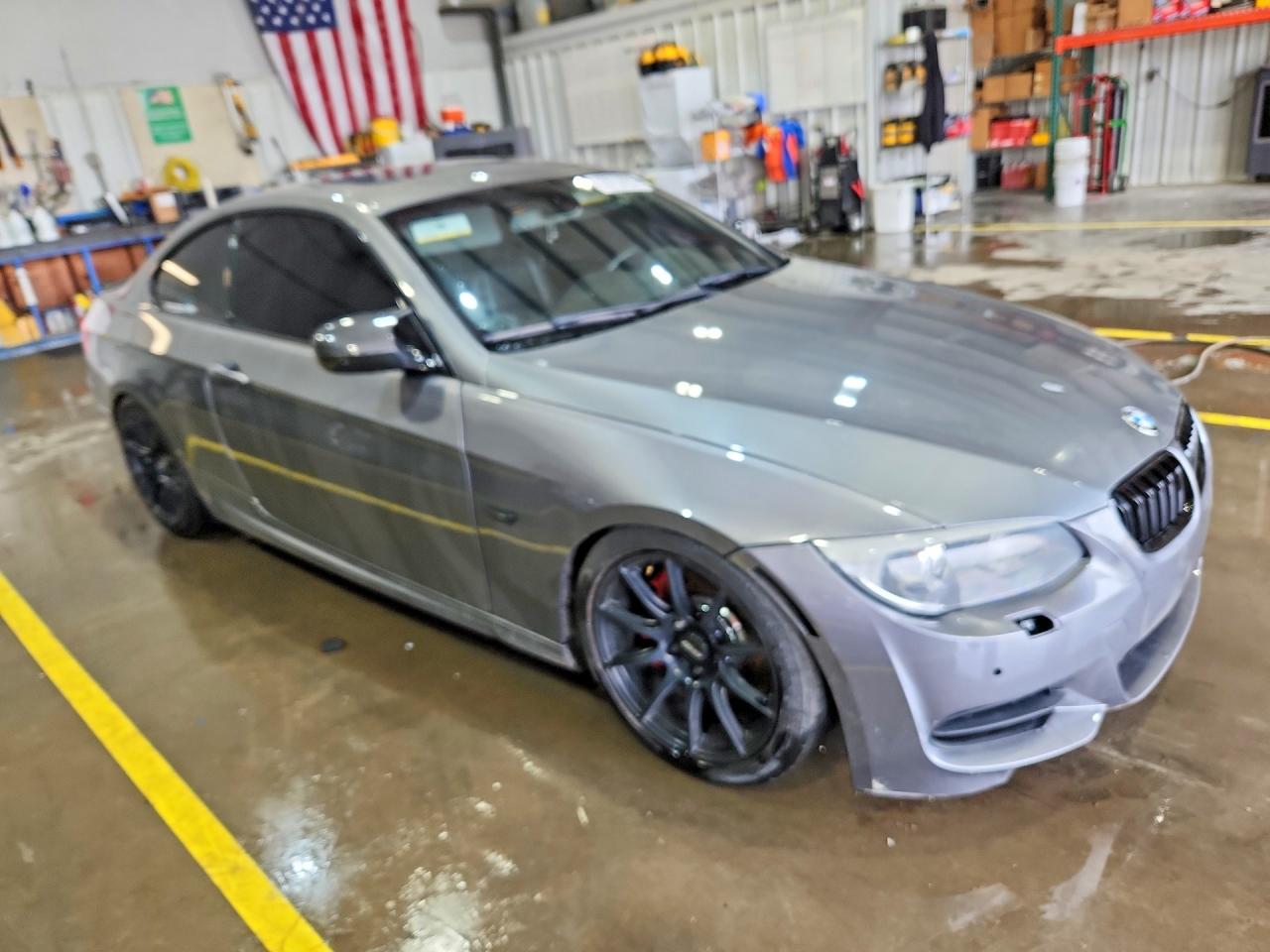 2012 Bmw 335 I Sulev Gray vin: WBAKG1C50CJ217139