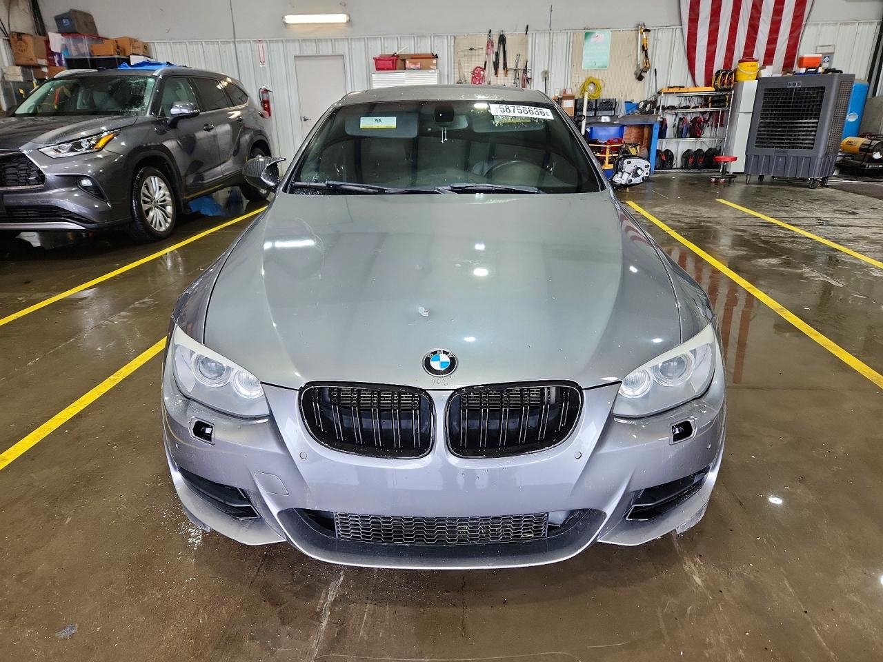 2012 Bmw 335 I Sulev Gray vin: WBAKG1C50CJ217139