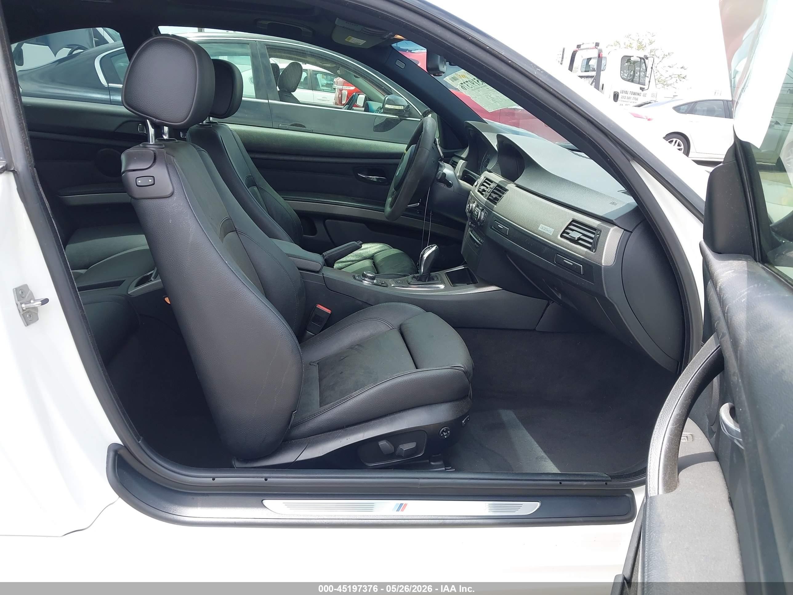 2011 Bmw 335is White vin: WBAKG1C52BE362853