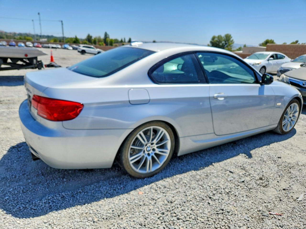 2011 Bmw 335 Is Silver vin: WBAKG1C52BE617999
