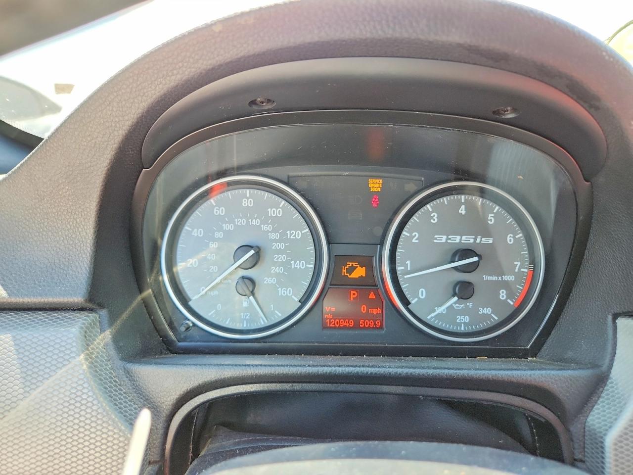 2011 Bmw 335 Is Silver vin: WBAKG1C52BE617999