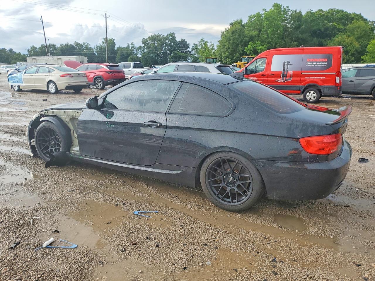 2011 Bmw 335 Is Черный vin: WBAKG1C59BE362624