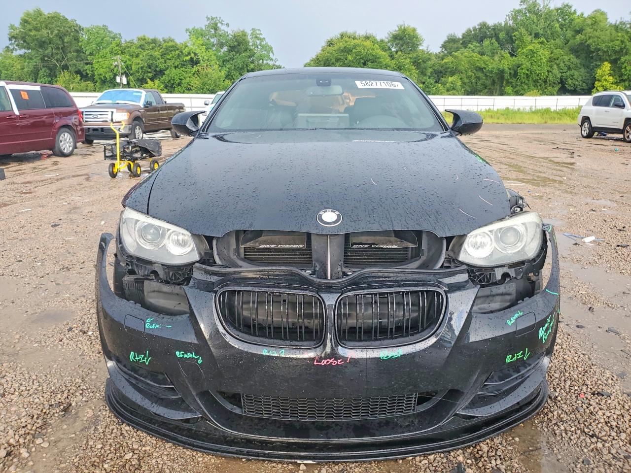 2011 Bmw 335 Is Черный vin: WBAKG1C59BE362624