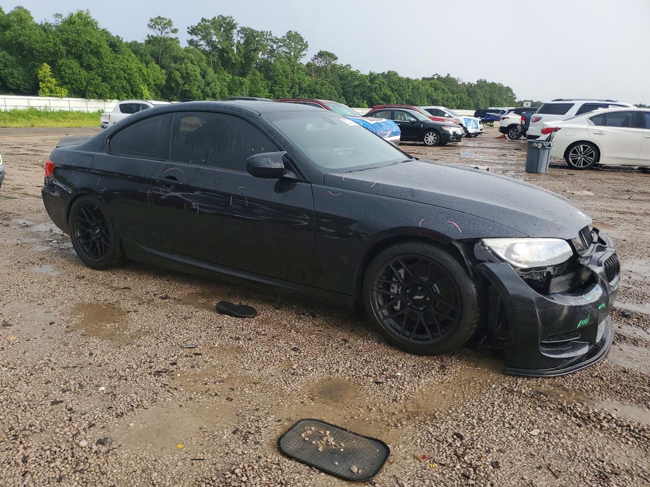 2011 Bmw 335 Is Черный vin: WBAKG1C59BE362624