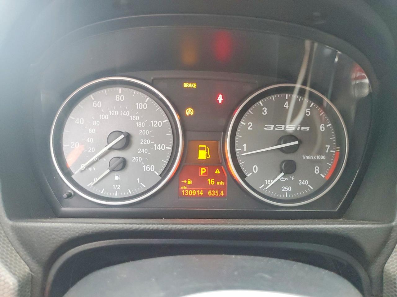 2011 Bmw 335 Is Черный vin: WBAKG1C59BE362624