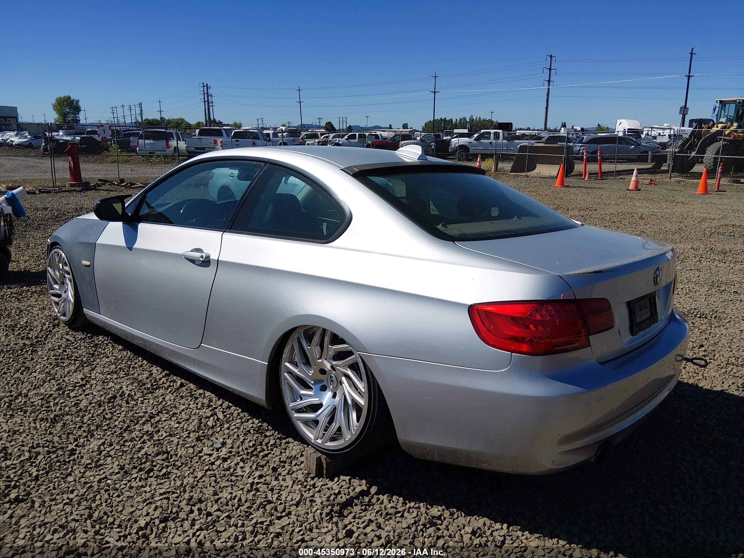 2011 Bmw 335i   Silver vin: WBAKG7C50BE262737