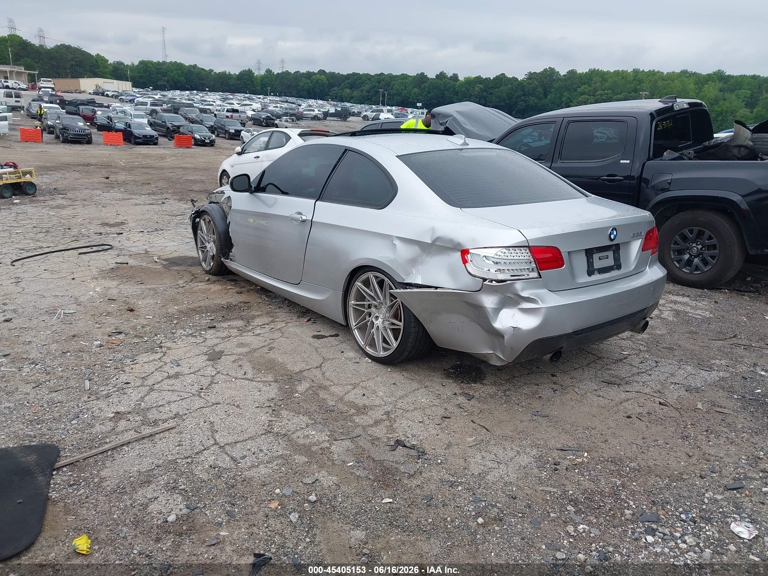 2012 Bmw 335i   Gray vin: WBAKG7C50CE802461