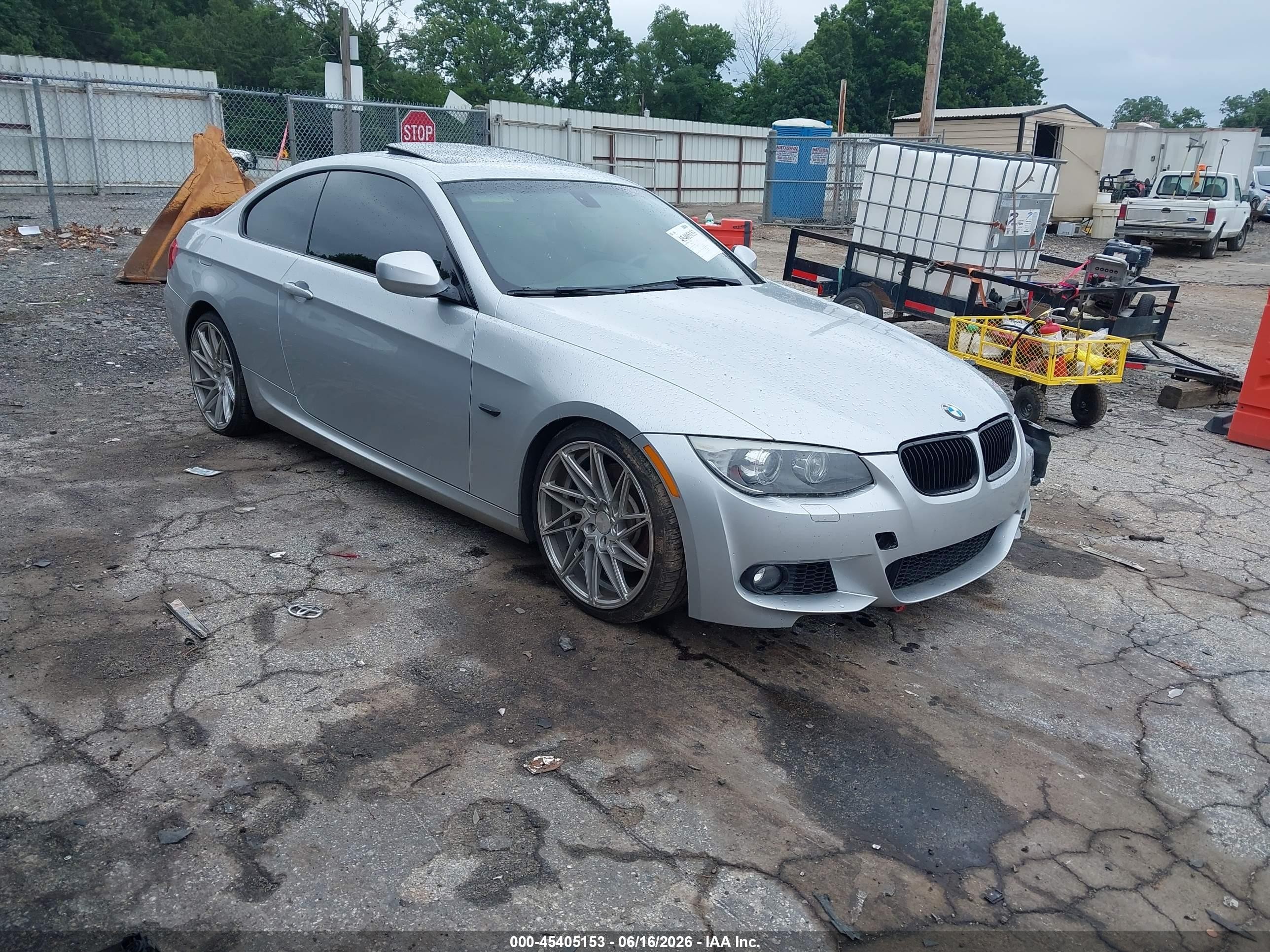 2012 Bmw 335i   Gray vin: WBAKG7C50CE802461