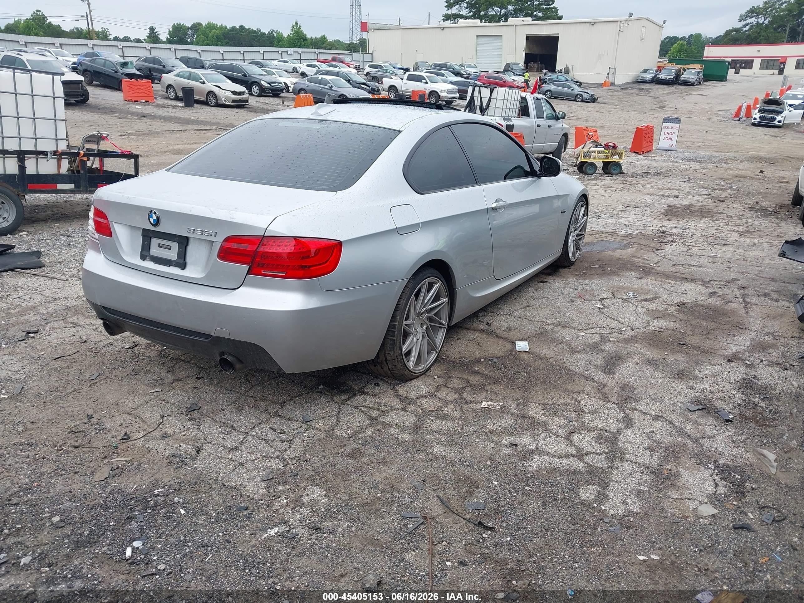 2012 Bmw 335i   Gray vin: WBAKG7C50CE802461