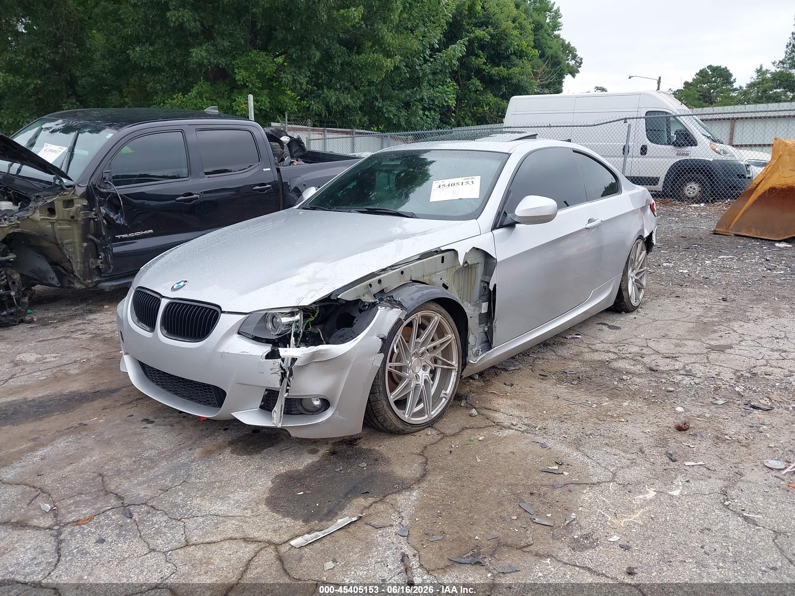 2012 Bmw 335i   Gray vin: WBAKG7C50CE802461