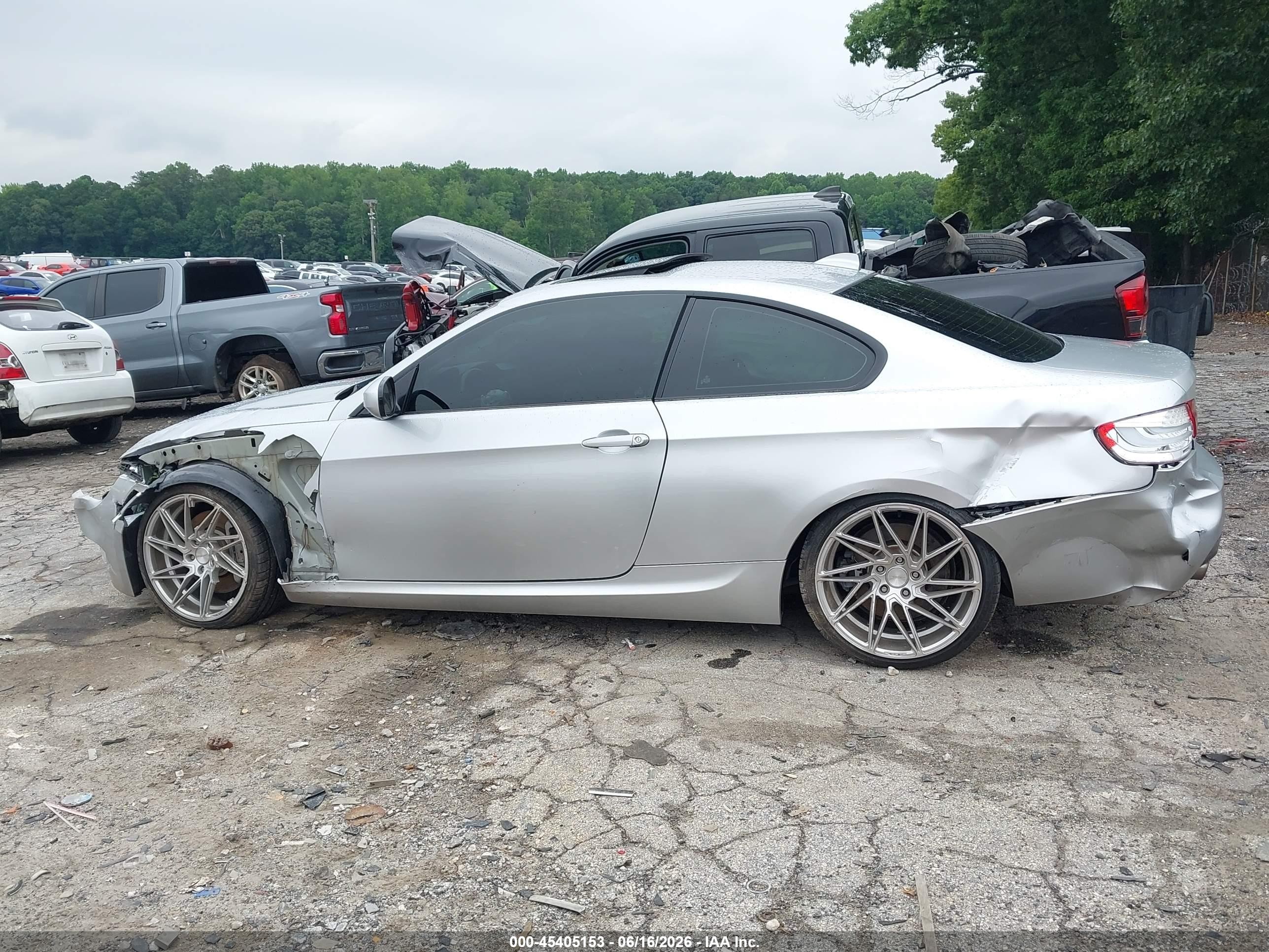 2012 Bmw 335i   Gray vin: WBAKG7C50CE802461