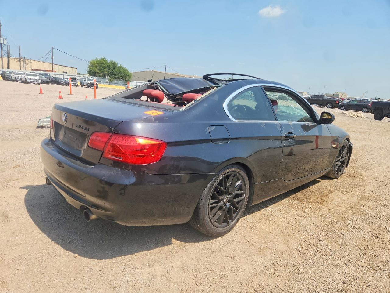2011 Bmw 335 I Black vin: WBAKG7C51BE598445