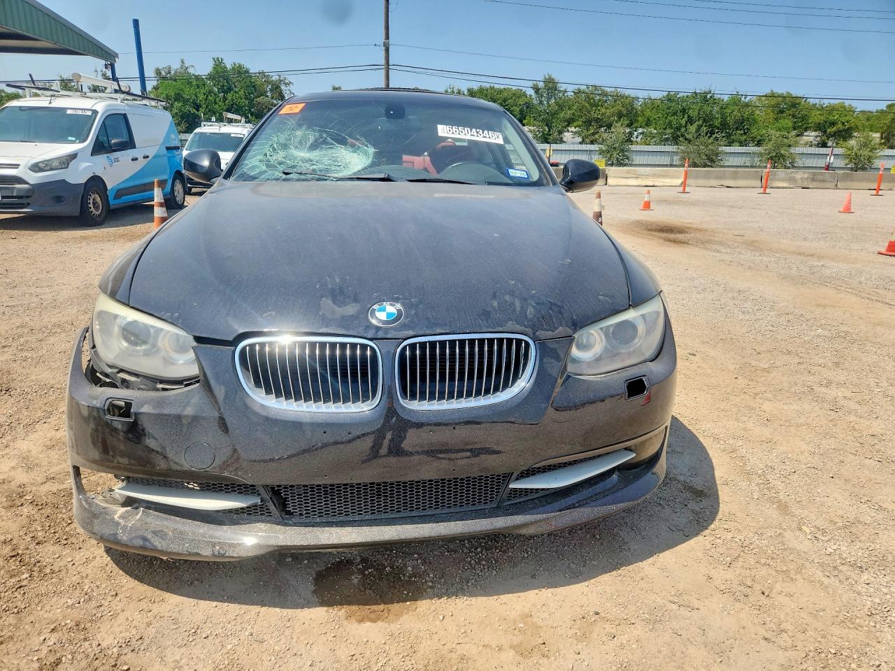 2011 Bmw 335 I Black vin: WBAKG7C51BE598445