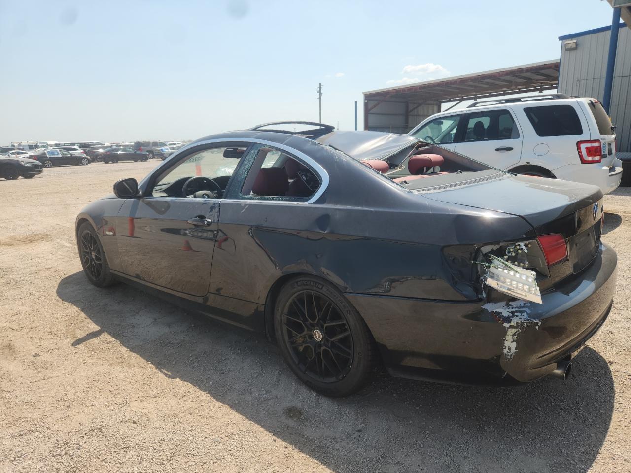 2011 Bmw 335 I Black vin: WBAKG7C51BE598445 Damage: Roof, Severe Damage, Replacement Required