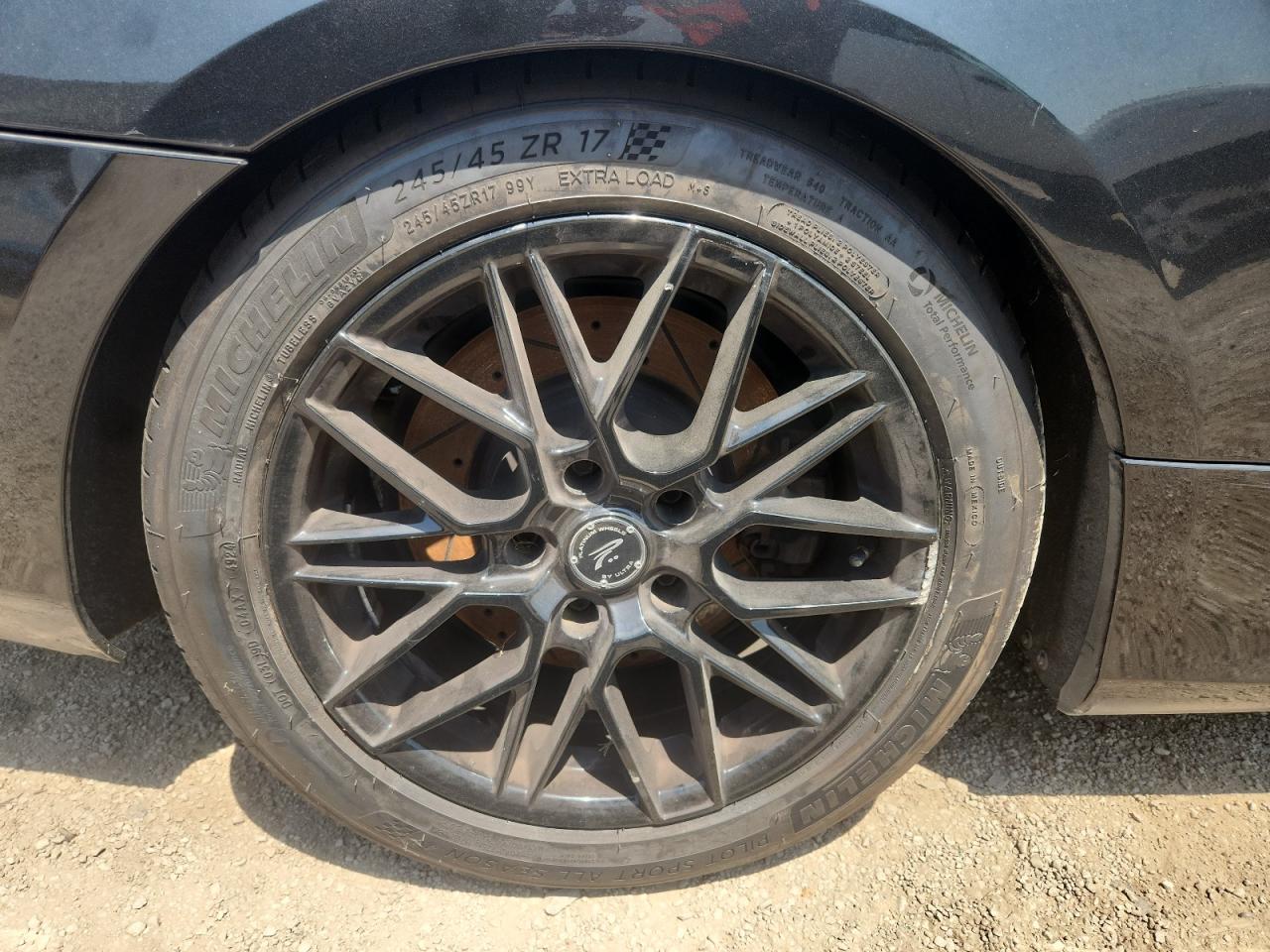 2011 Bmw 335 I Black vin: WBAKG7C51BE598445 Damage: Right Rear Wheel, Curb Rash, 1 To 2 Inches