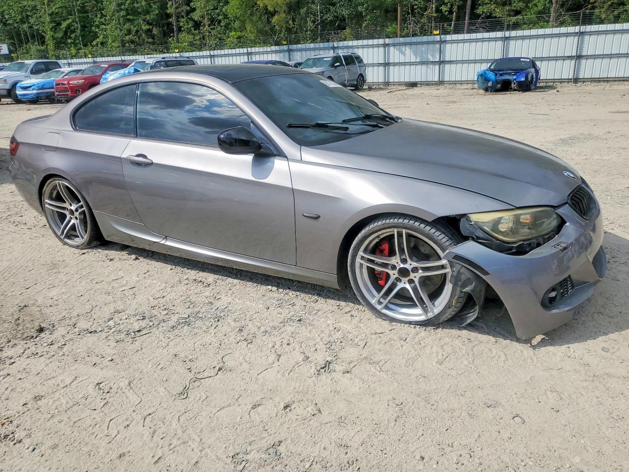 2011 Bmw 335 I Gray vin: WBAKG7C53BE263820