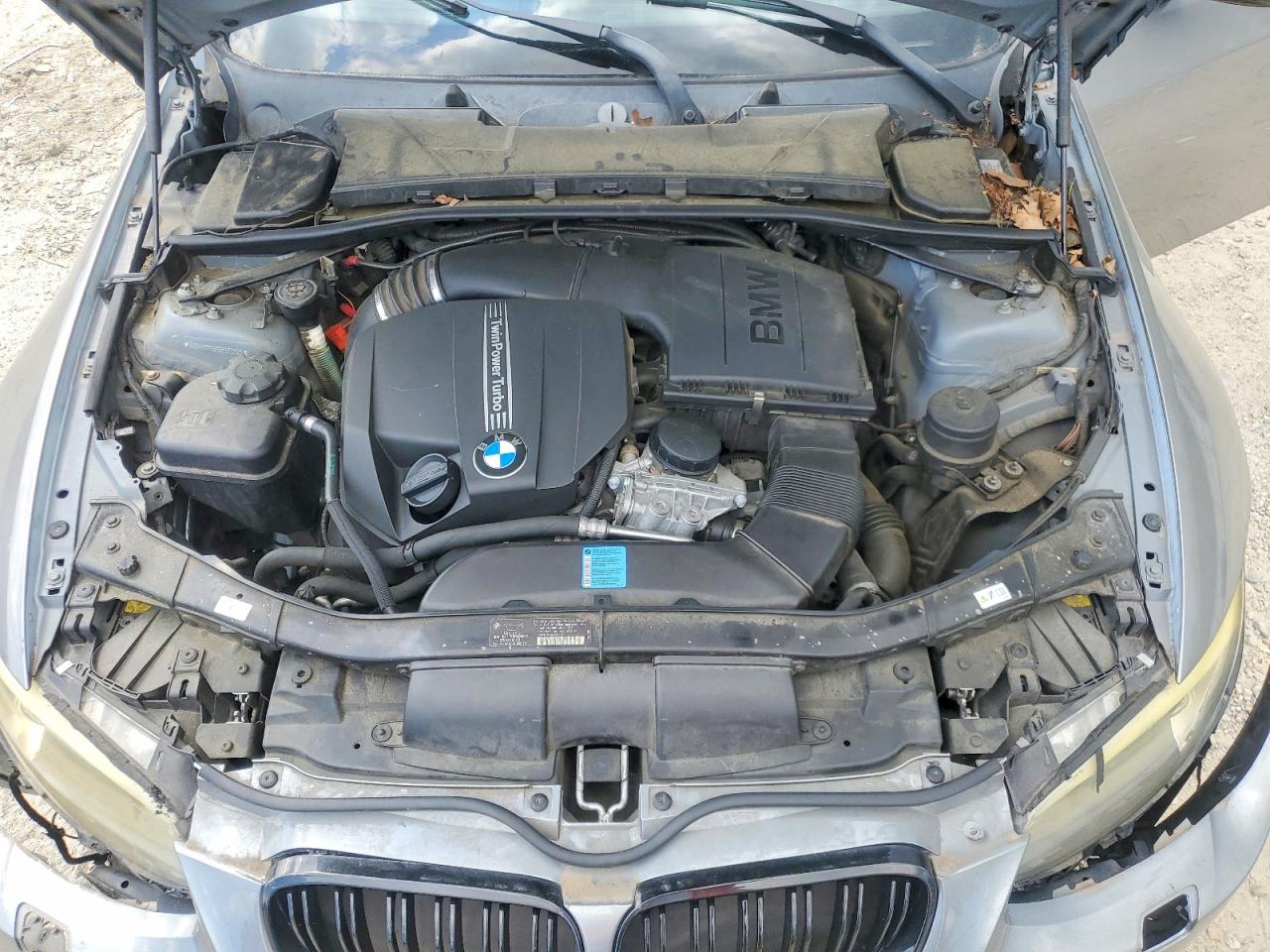 2011 Bmw 335 I Gray vin: WBAKG7C53BE263820